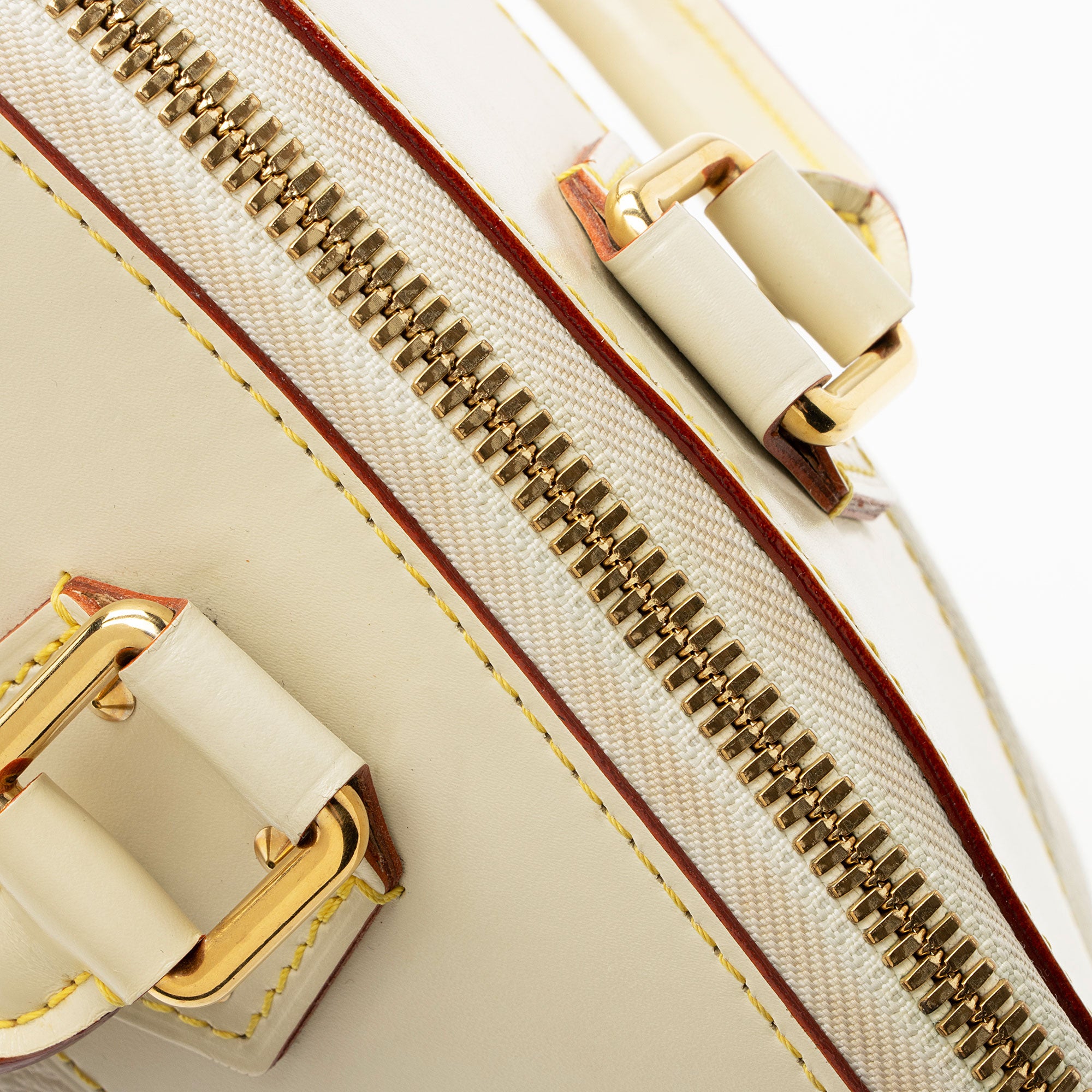 Louis Vuitton Suhali Leather Lockit MM Satchel