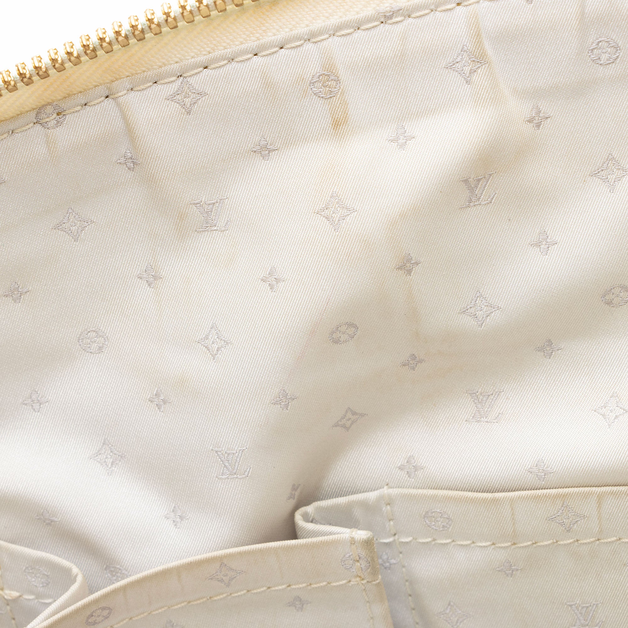 Louis Vuitton Suhali Leather Lockit MM Satchel