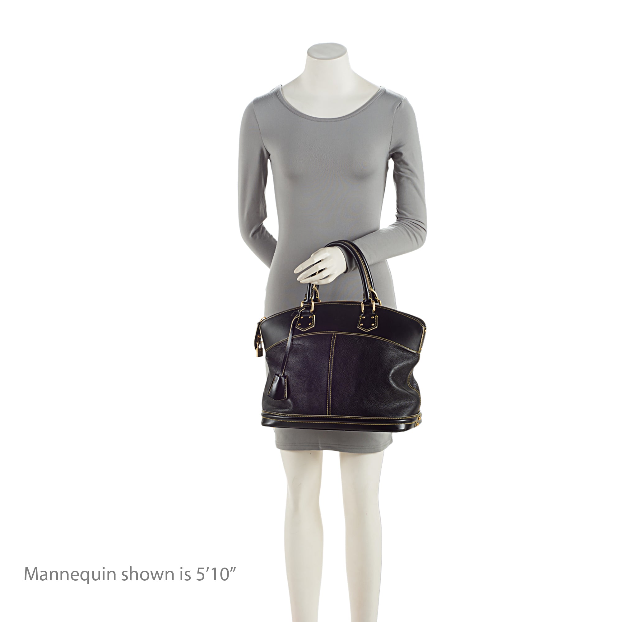 Louis Vuitton Suhali Lockit MM Satchel (SHF-VxGGO7)