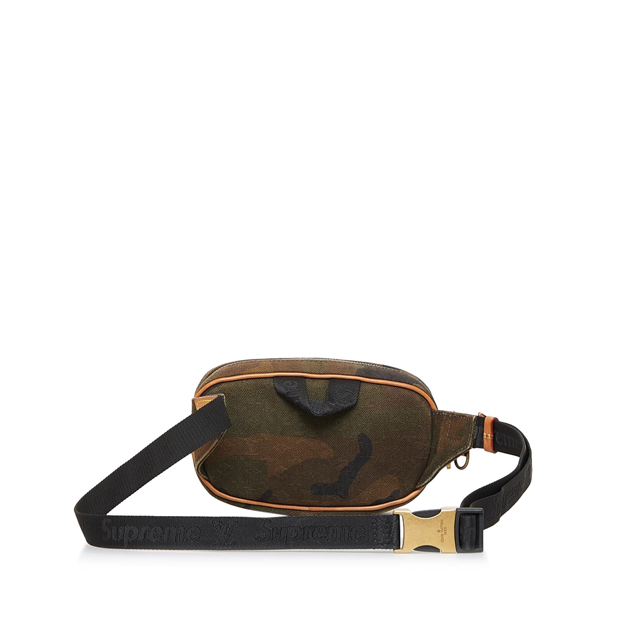 Louis Vuitton Supreme Camouflage Bum Bag PM (SHG-1vOQZ8)
