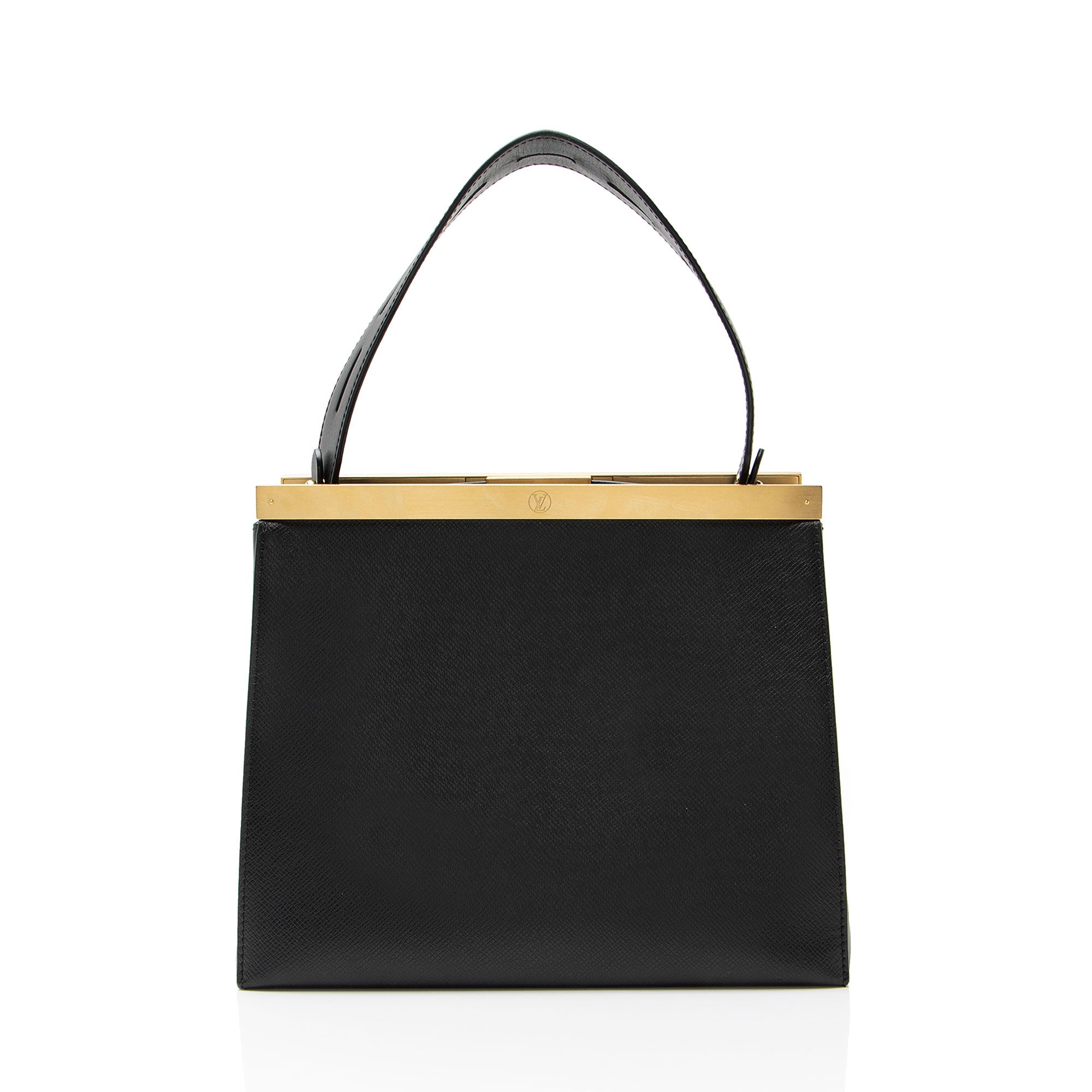 Louis Vuitton Taiga Leather City Frame Top Handle