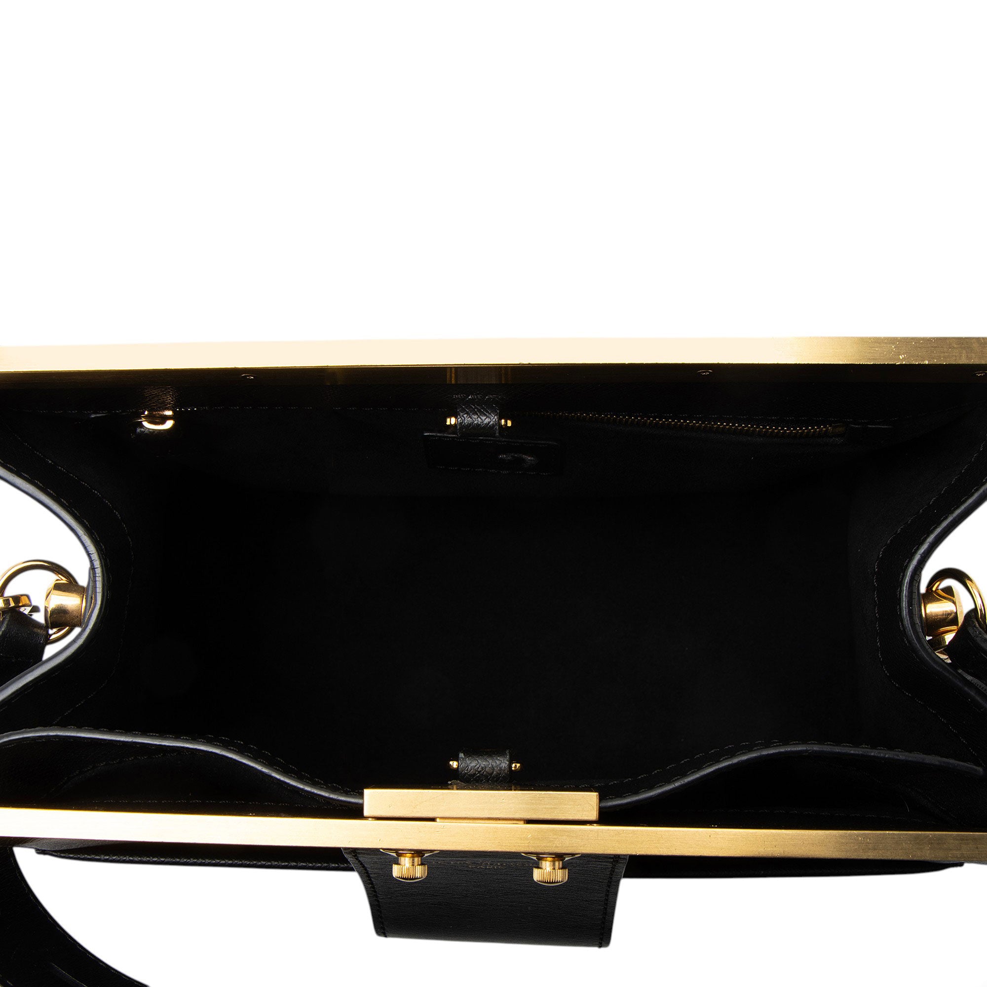Louis Vuitton Taiga Leather City Frame Top Handle