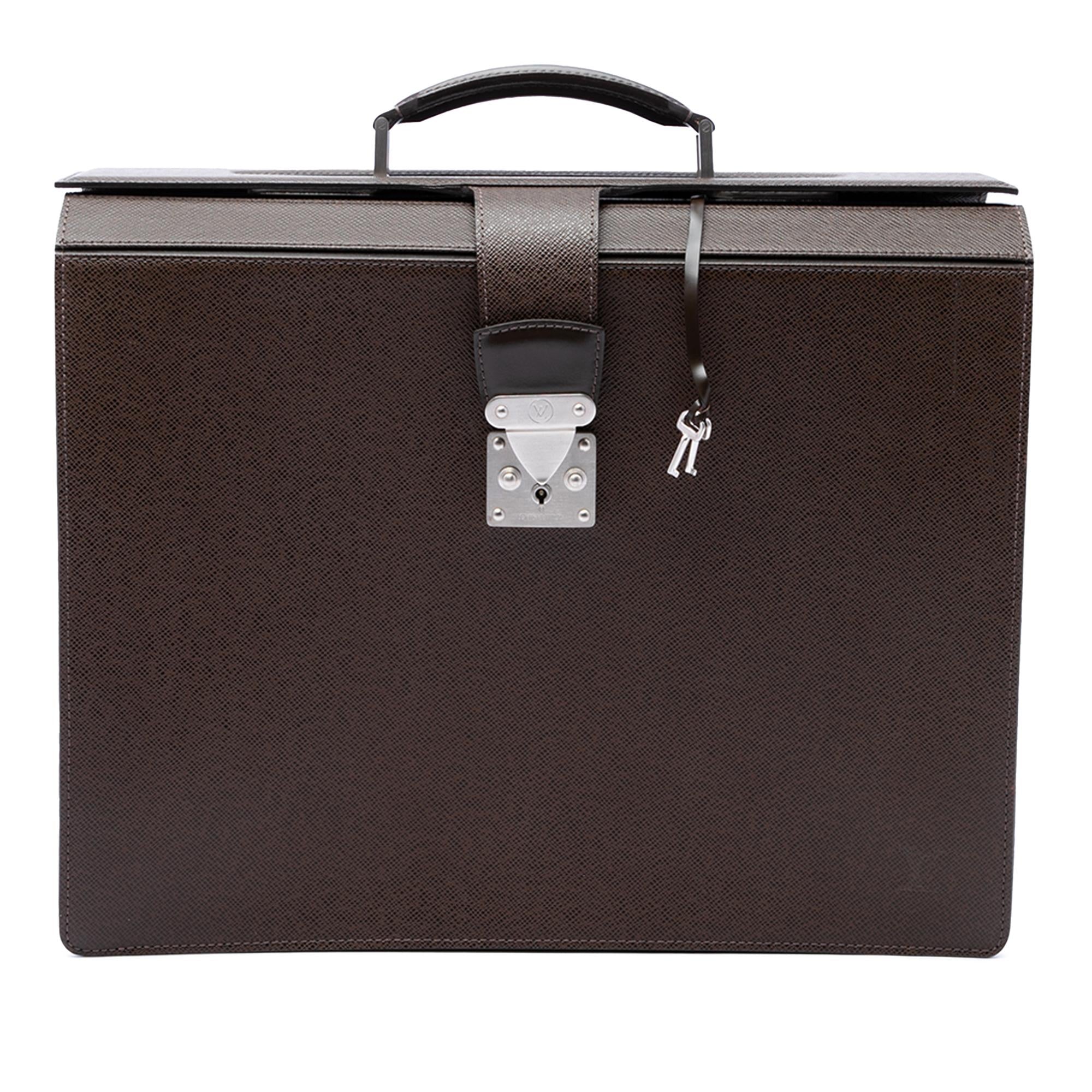 Louis Vuitton Taiga Pilot Briefcase