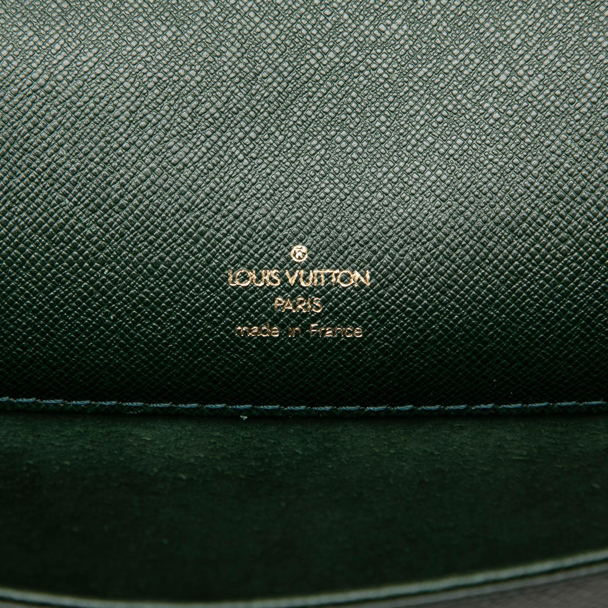 Louis Vuitton Taiga Serviette Kourad Briefcase