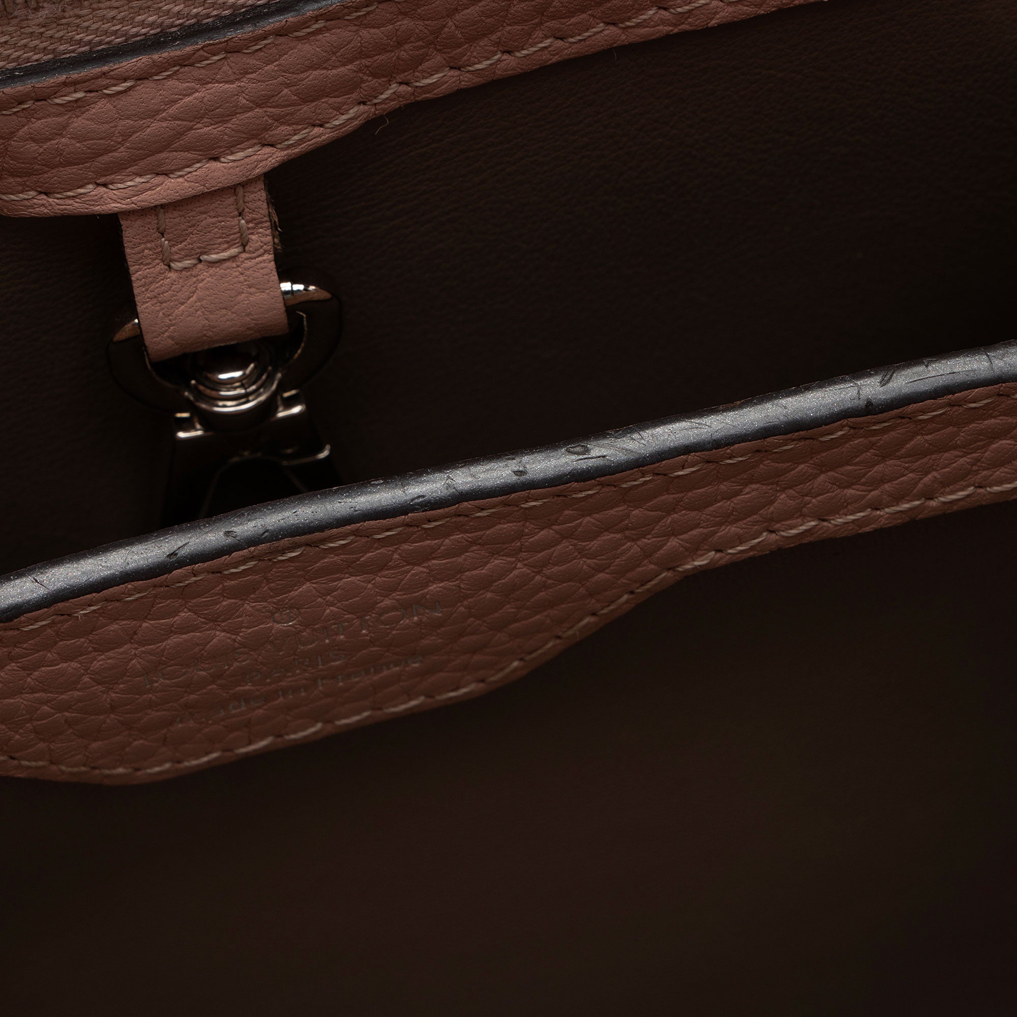 Louis Vuitton Taurillon Capucines BB Bag (SHF-7oIG7J)