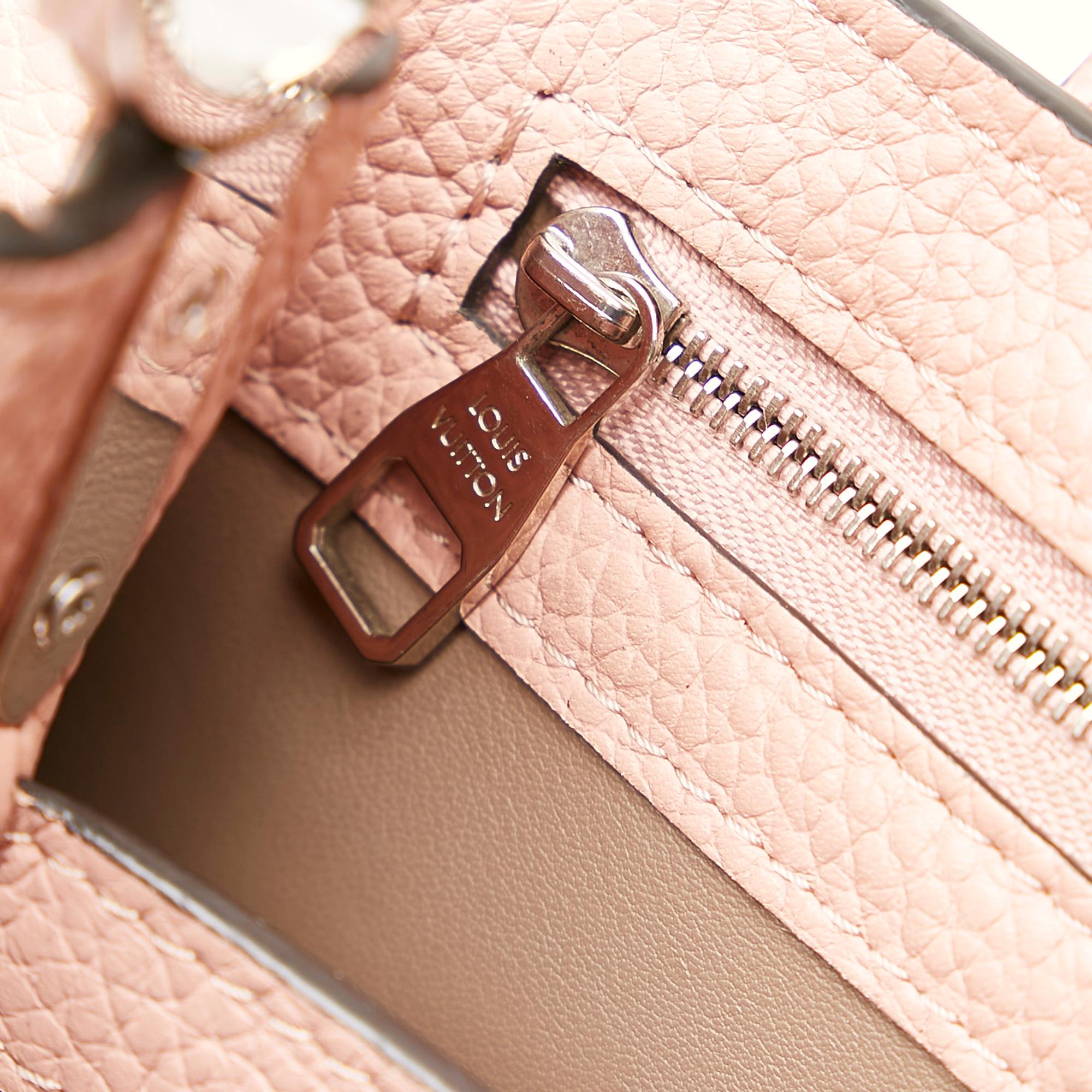 Louis Vuitton Taurillon Capucines BB (SHG-36938)