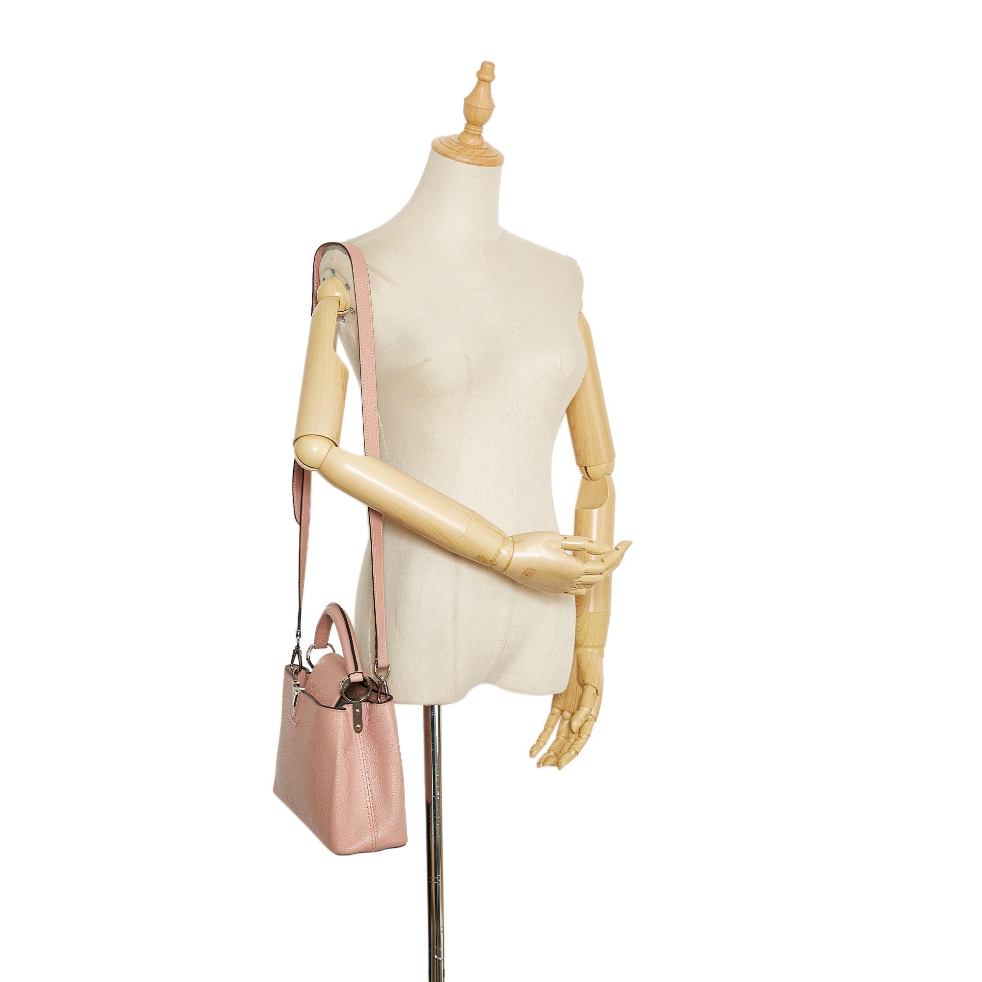 Louis Vuitton Taurillon Capucines BB (SHG-36938)