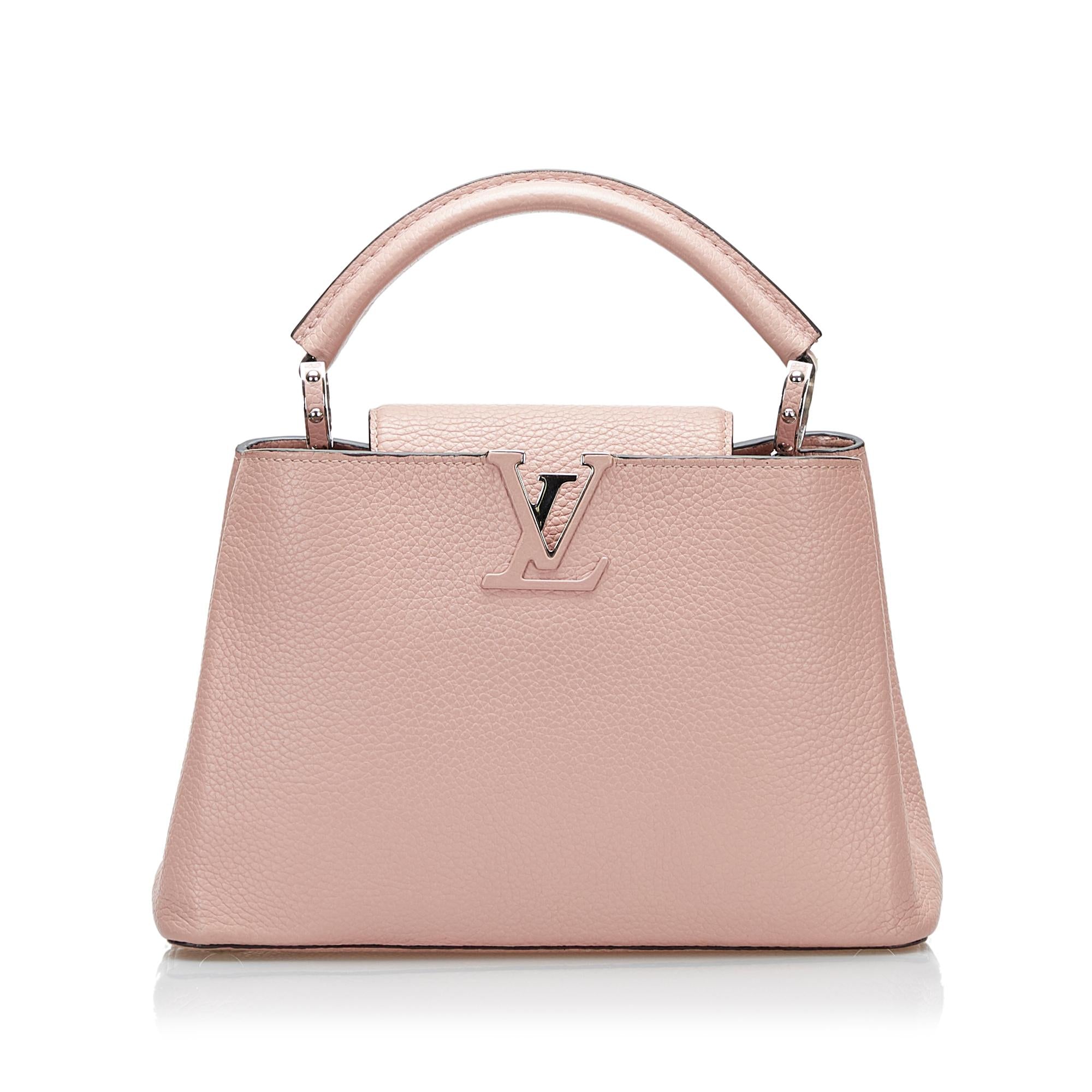 Louis Vuitton Taurillon Capucines BB (SHG-36938)