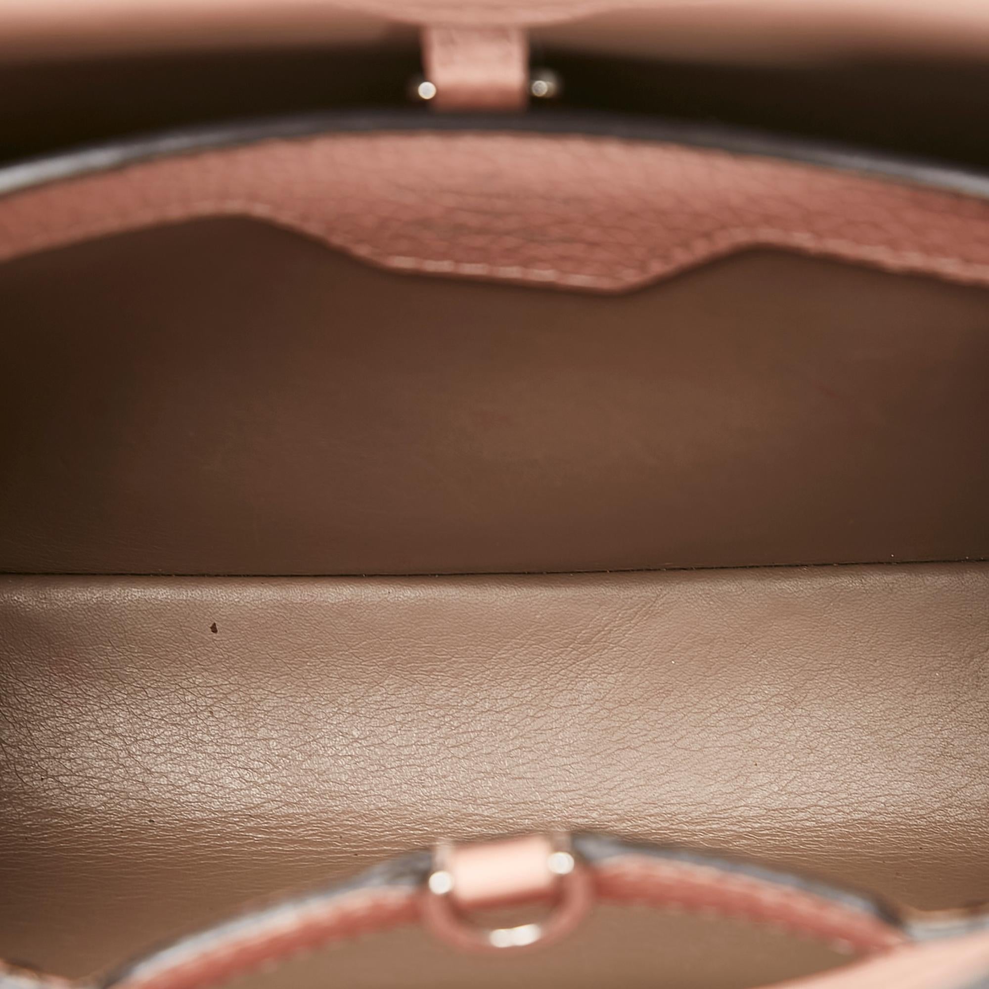 Louis Vuitton Taurillon Capucines BB (SHG-36938)