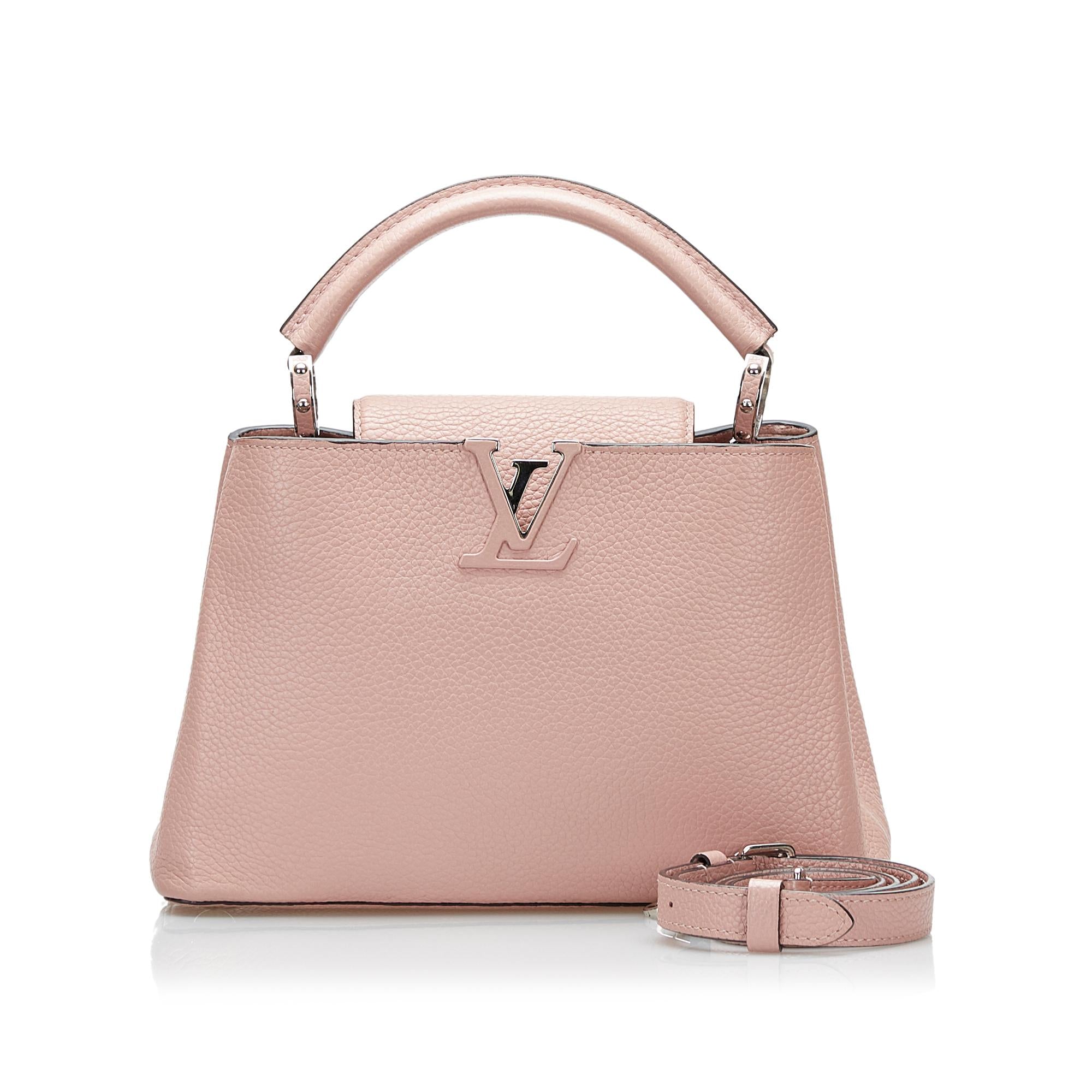 Louis Vuitton Taurillon Capucines BB (SHG-36938)