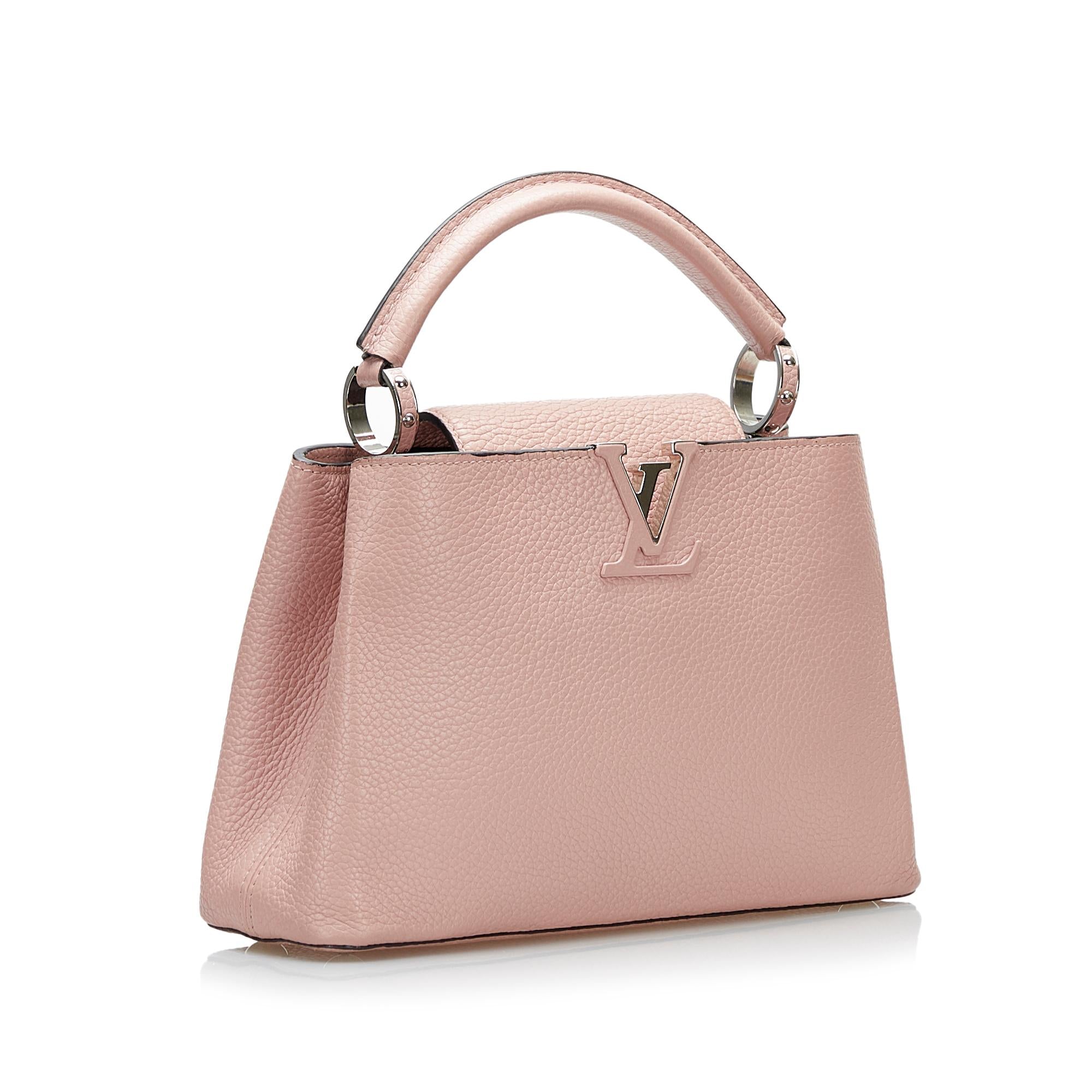 Louis Vuitton Taurillon Capucines BB (SHG-36938)
