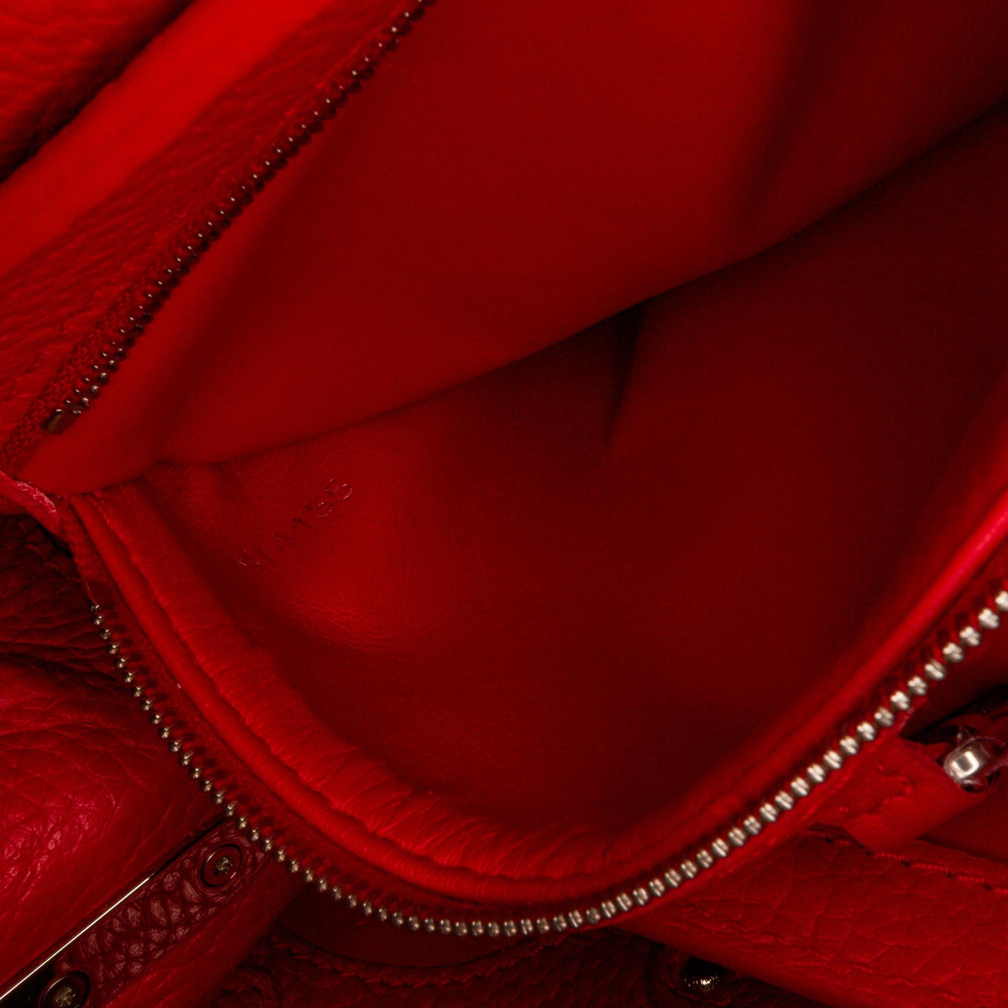 Louis Vuitton Taurillon Capucines BB (SHG-E4o2ZS)