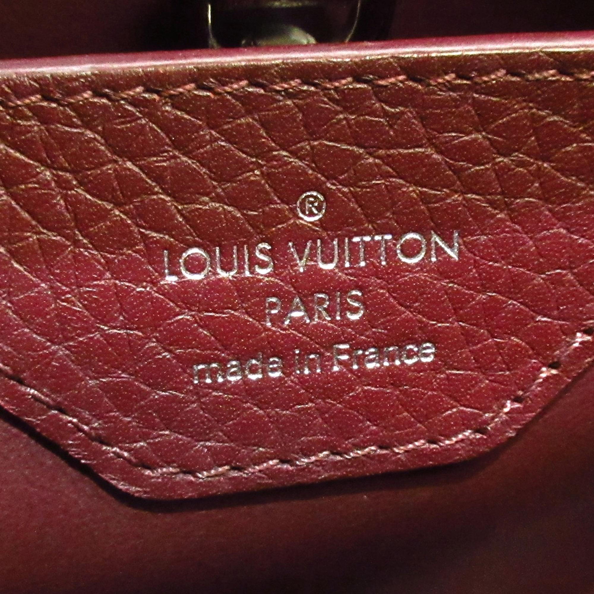 Louis Vuitton Taurillon Capucines BB (SHG-kiy9NH)