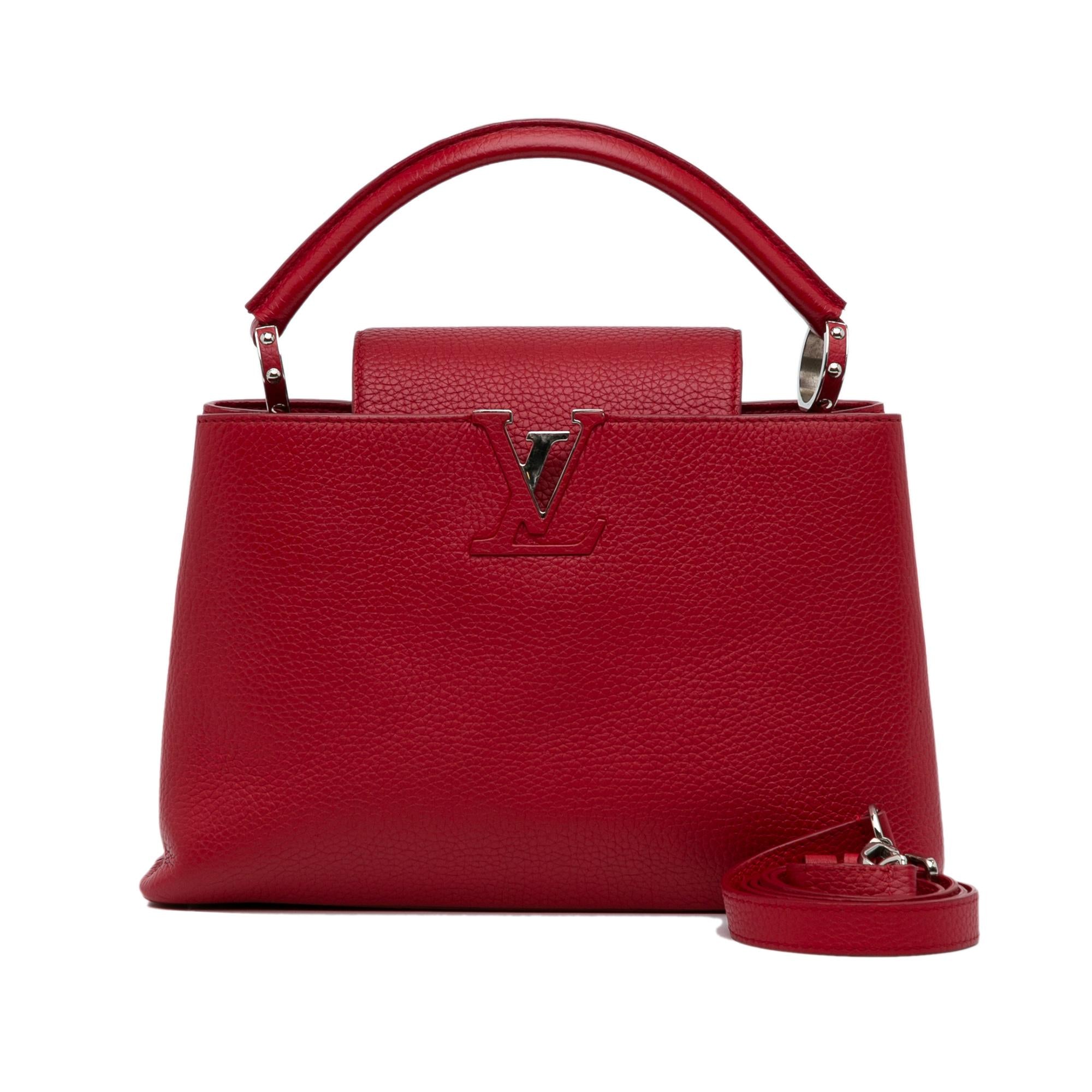 Louis Vuitton Taurillon Capucines BB (SHG-zxh2jD)