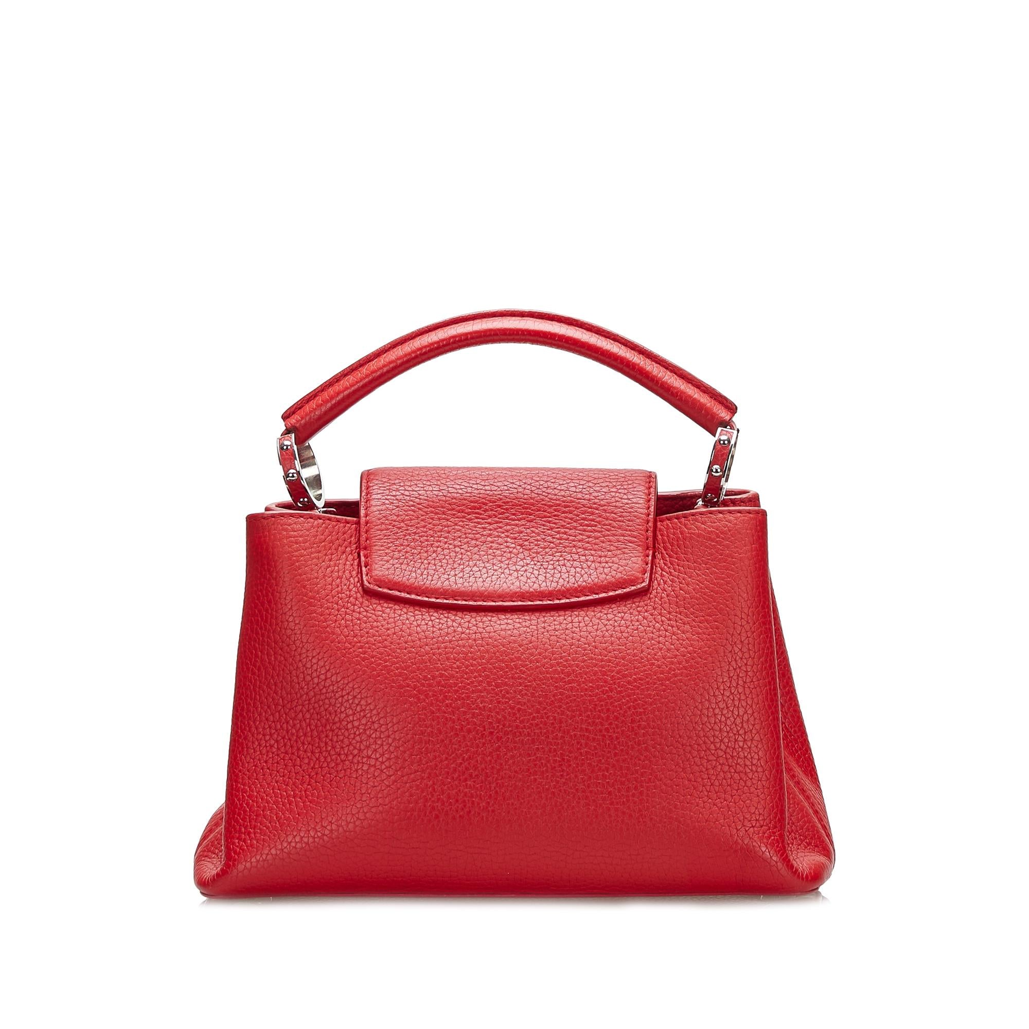 Louis Vuitton Taurillon Capucines BB