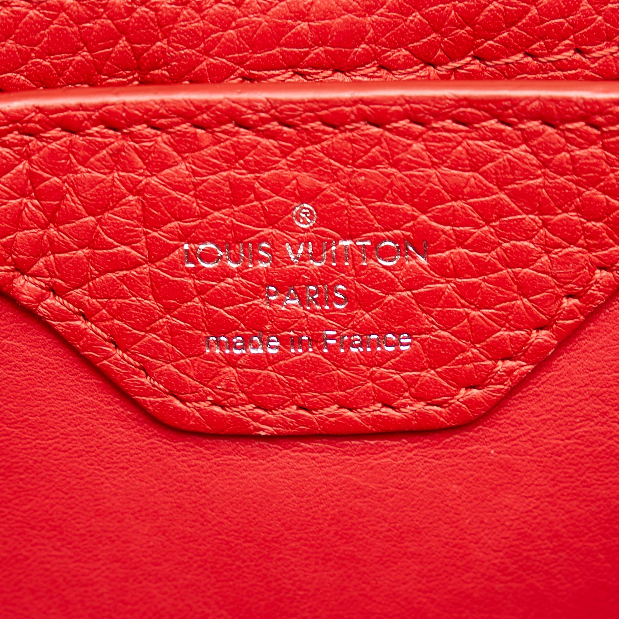 Louis Vuitton Taurillon Capucines BB