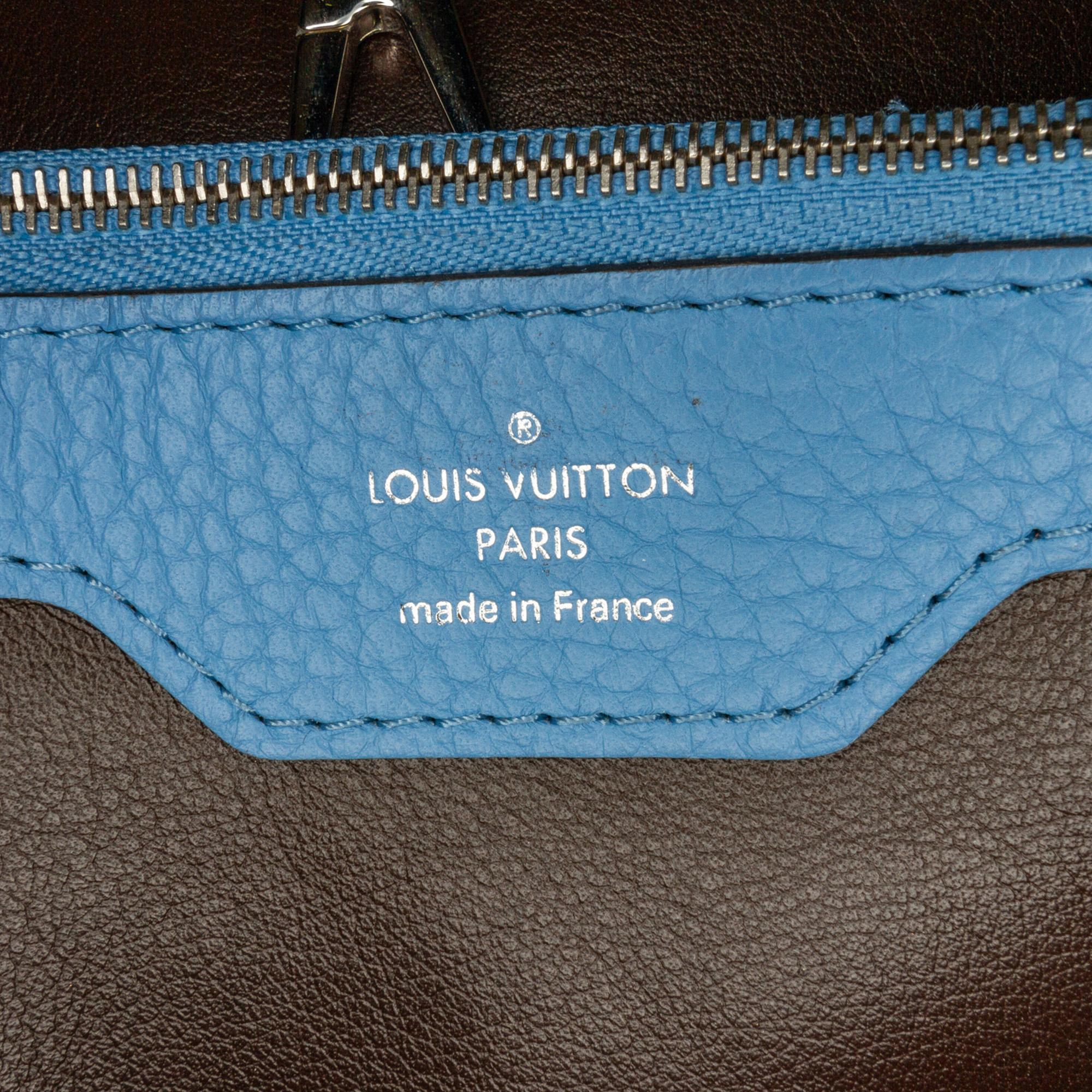 Louis Vuitton Taurillon Capucines MM (SHG-MsIgT1)