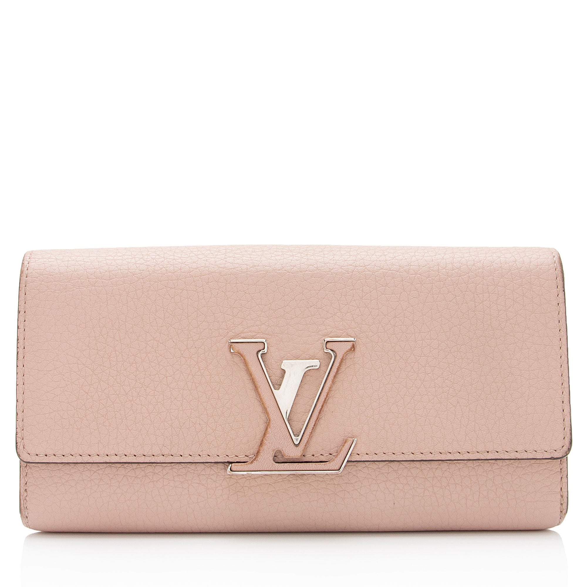 Louis Vuitton Taurillon Capucines Wallet (SHF-95ENrq)