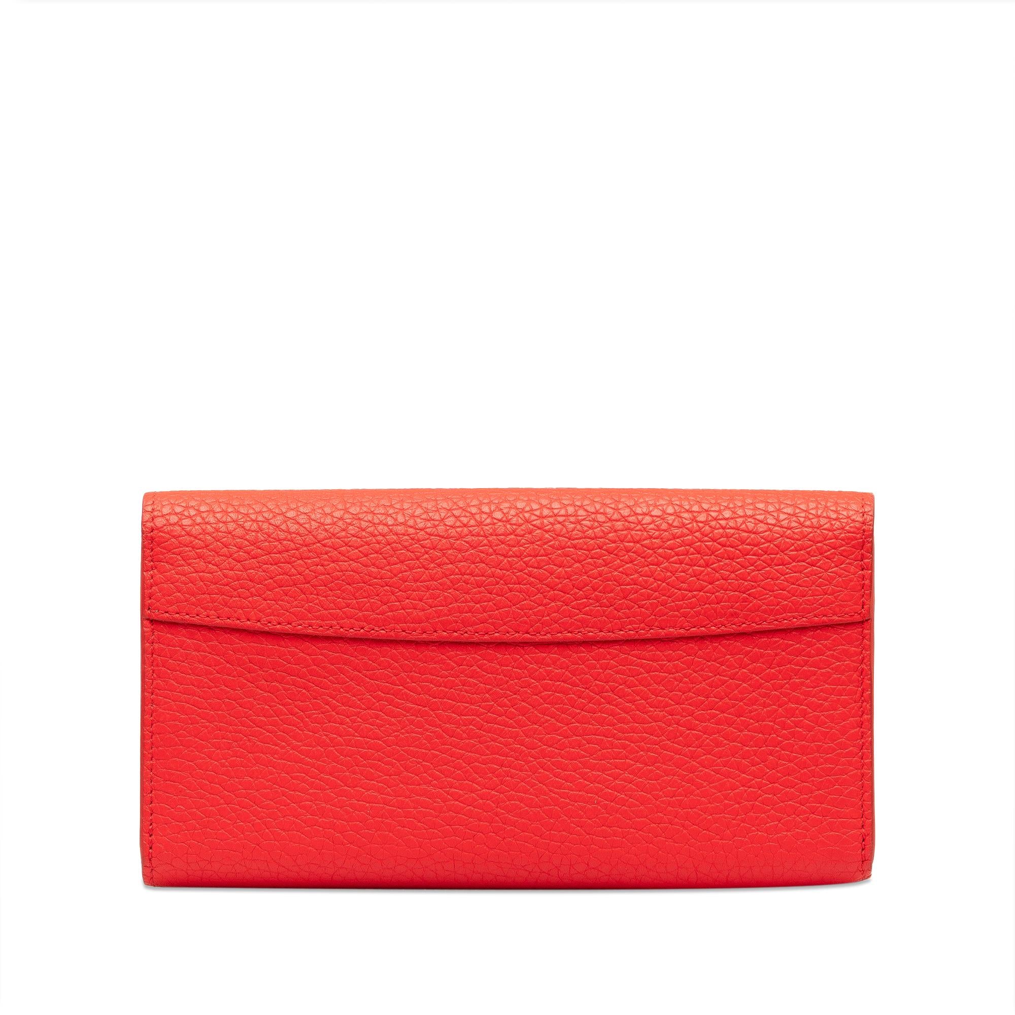 Louis Vuitton Taurillon Capucines Wallet (SHG-yin9o0)