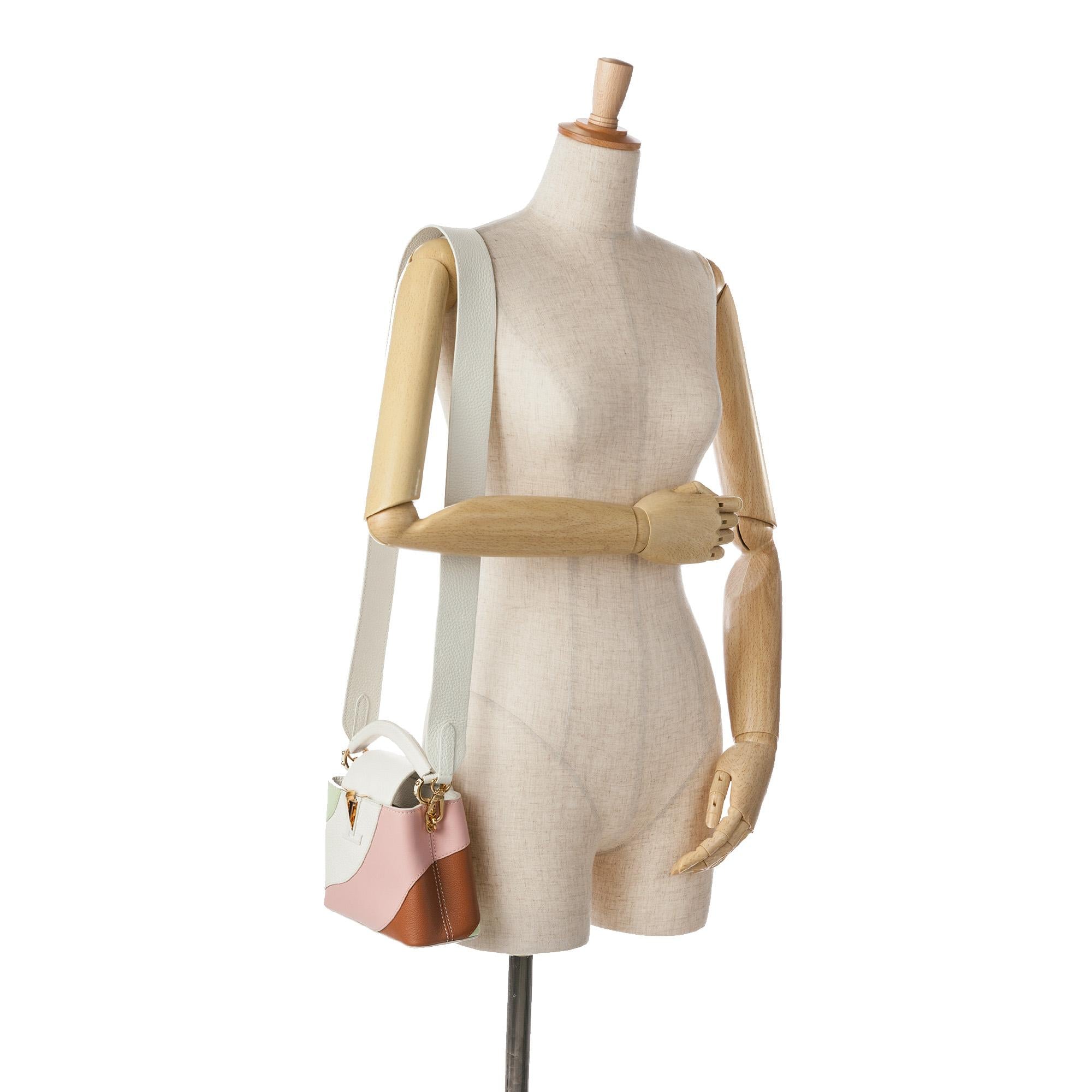 Louis Vuitton Taurillon Gelato Mini Capucines (SHG-8oiUzZ)