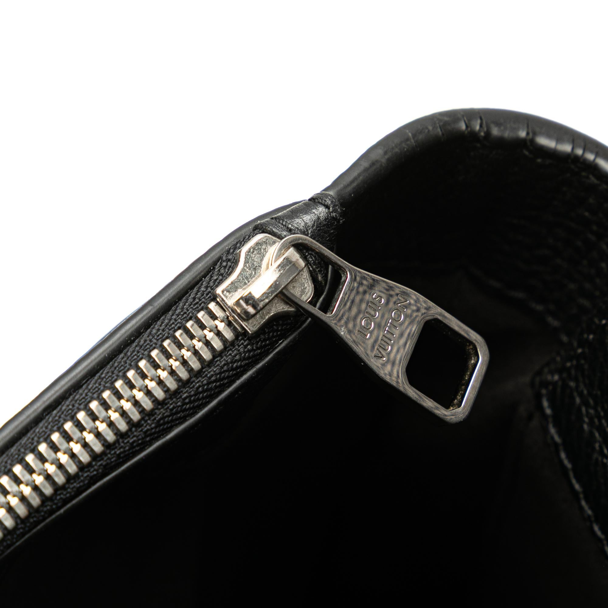 Louis Vuitton Taurillon Serviette Dorian Briefcase