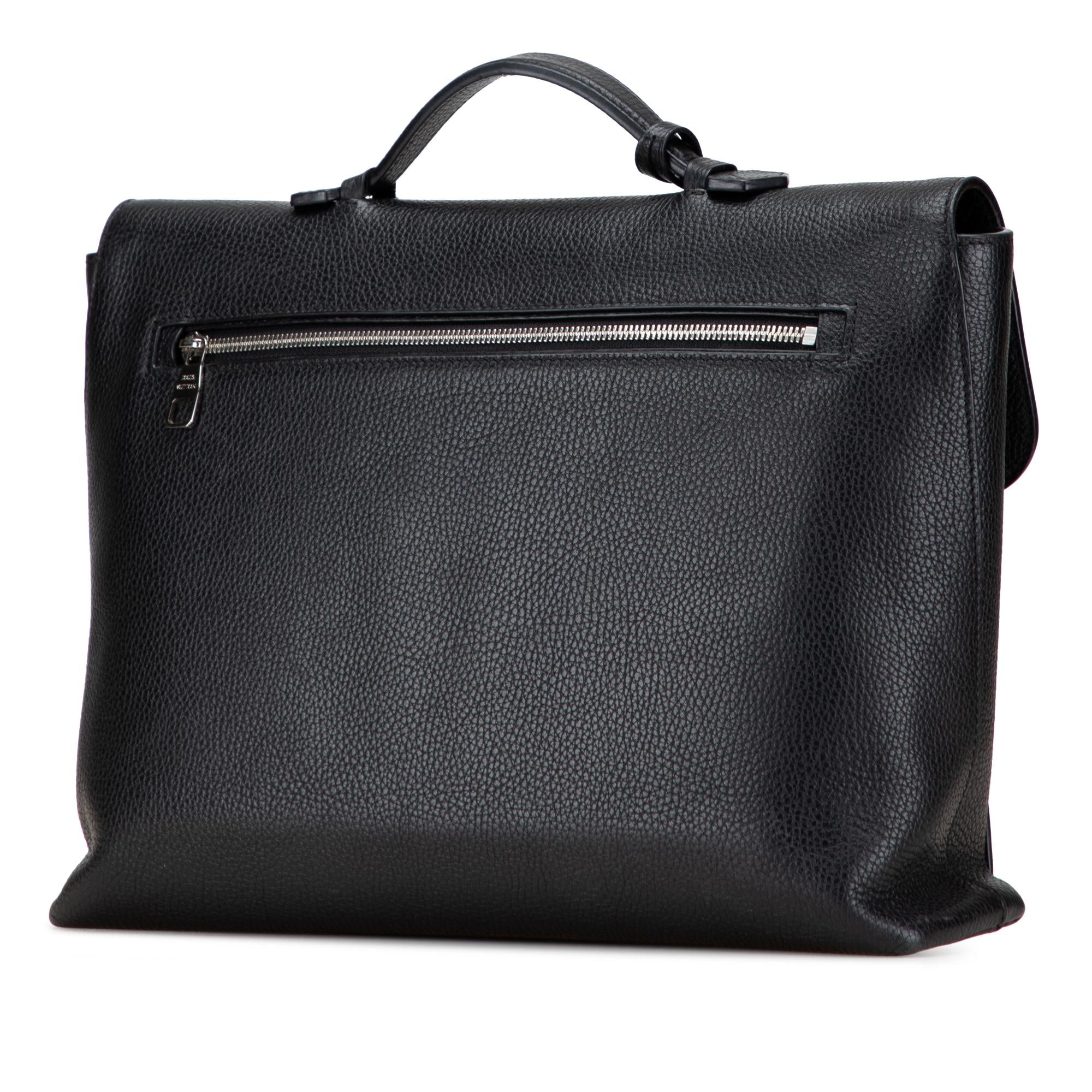 Louis Vuitton Taurillon Serviette Dorian Briefcase