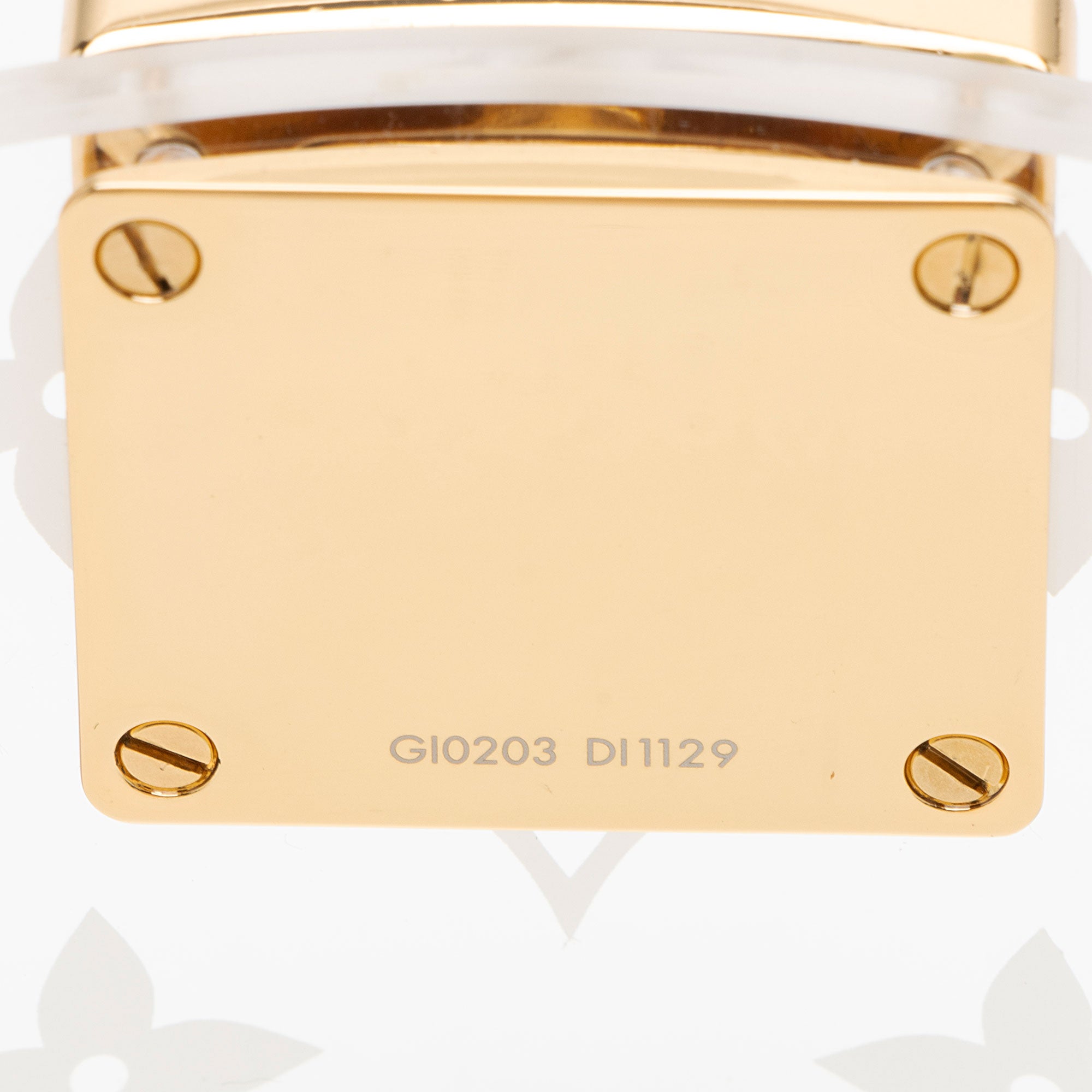 Louis Vuitton Transparent Monogram Plexiglass Scott Box