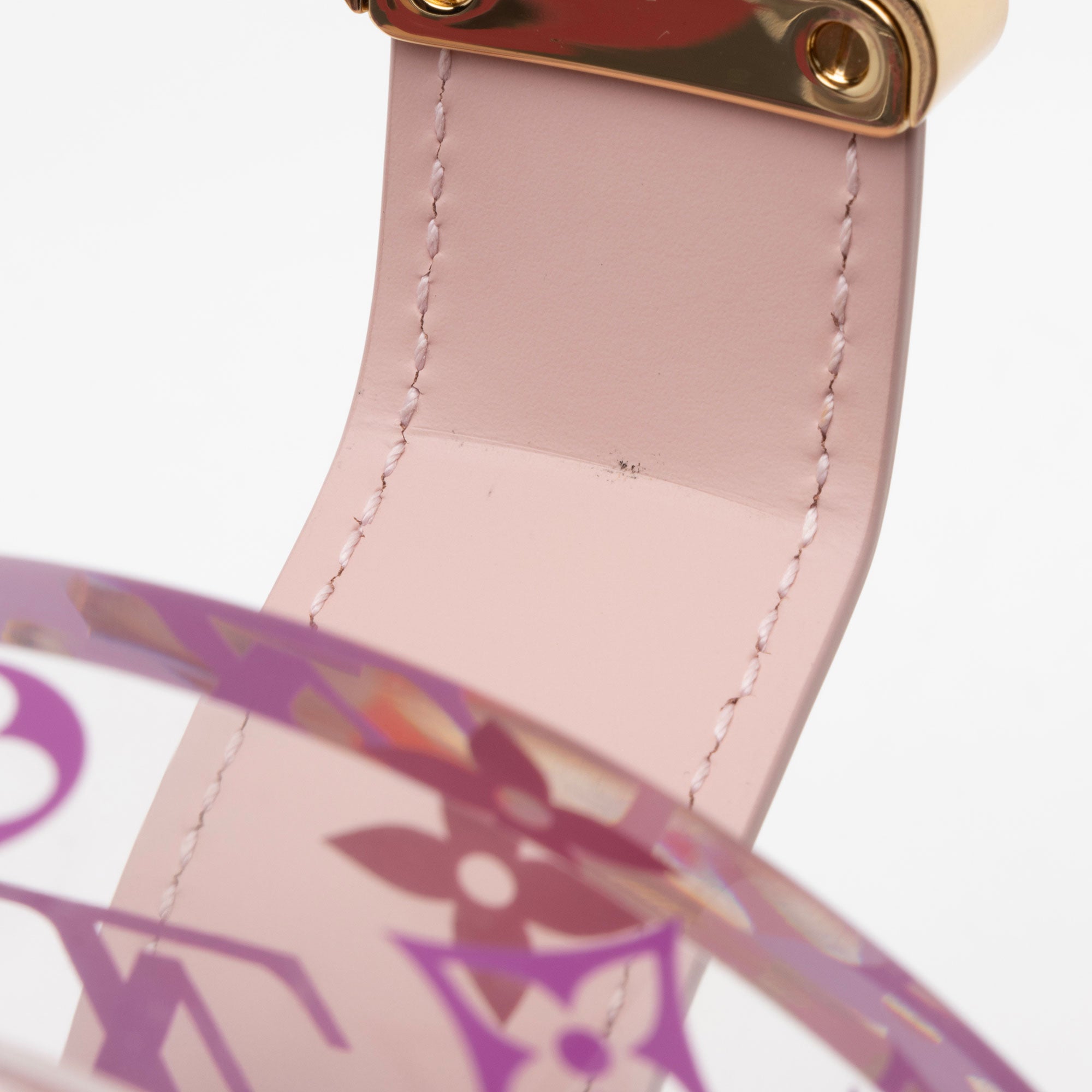 Louis Vuitton Transparent Monogram Plexiglass Summer Capsule Scott Box (SHF-8UqZHJ)