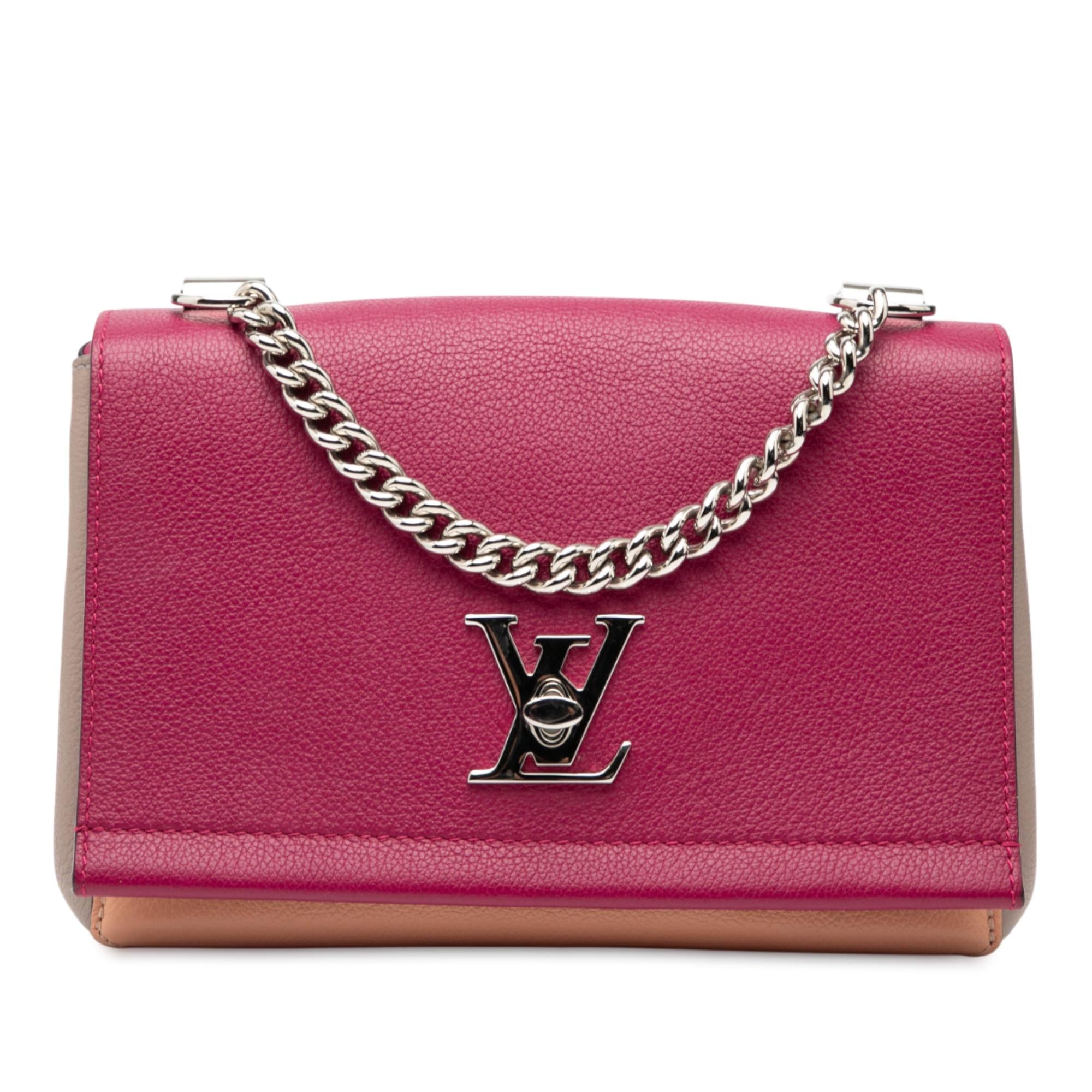 Louis Vuitton Tricolor Leather Lockme II BB