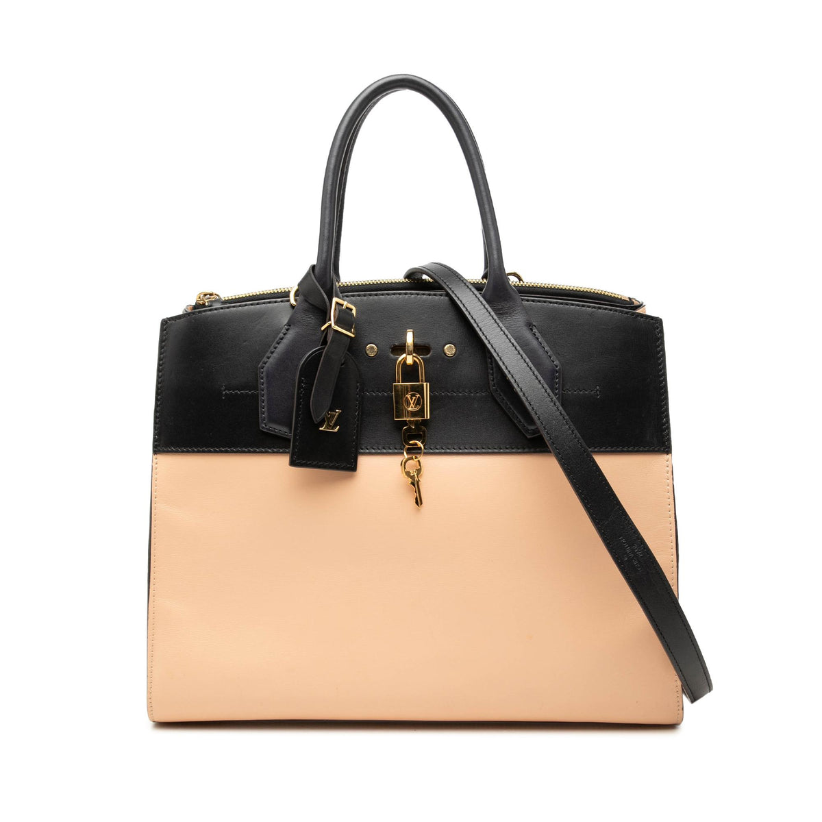 Louis Vuitton Tricolor Smooth Calfskin City Steamer MM