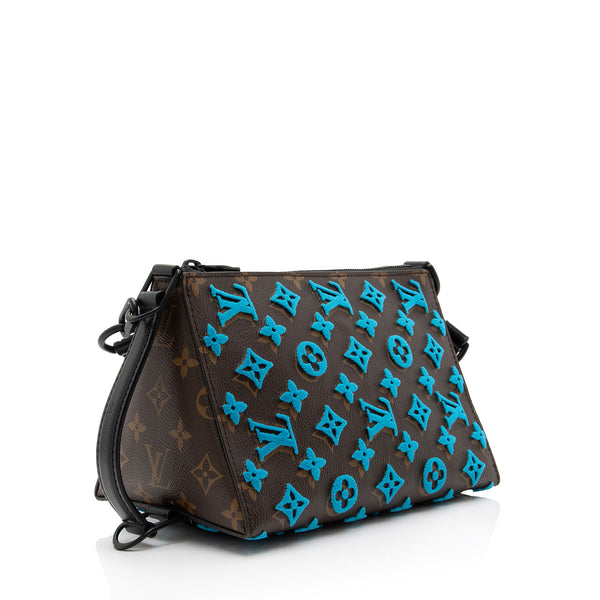 Louis Vuitton Monogram Tuffetage Triangle Messenger - Brown Messenger Bags,  Bags - LOU793309