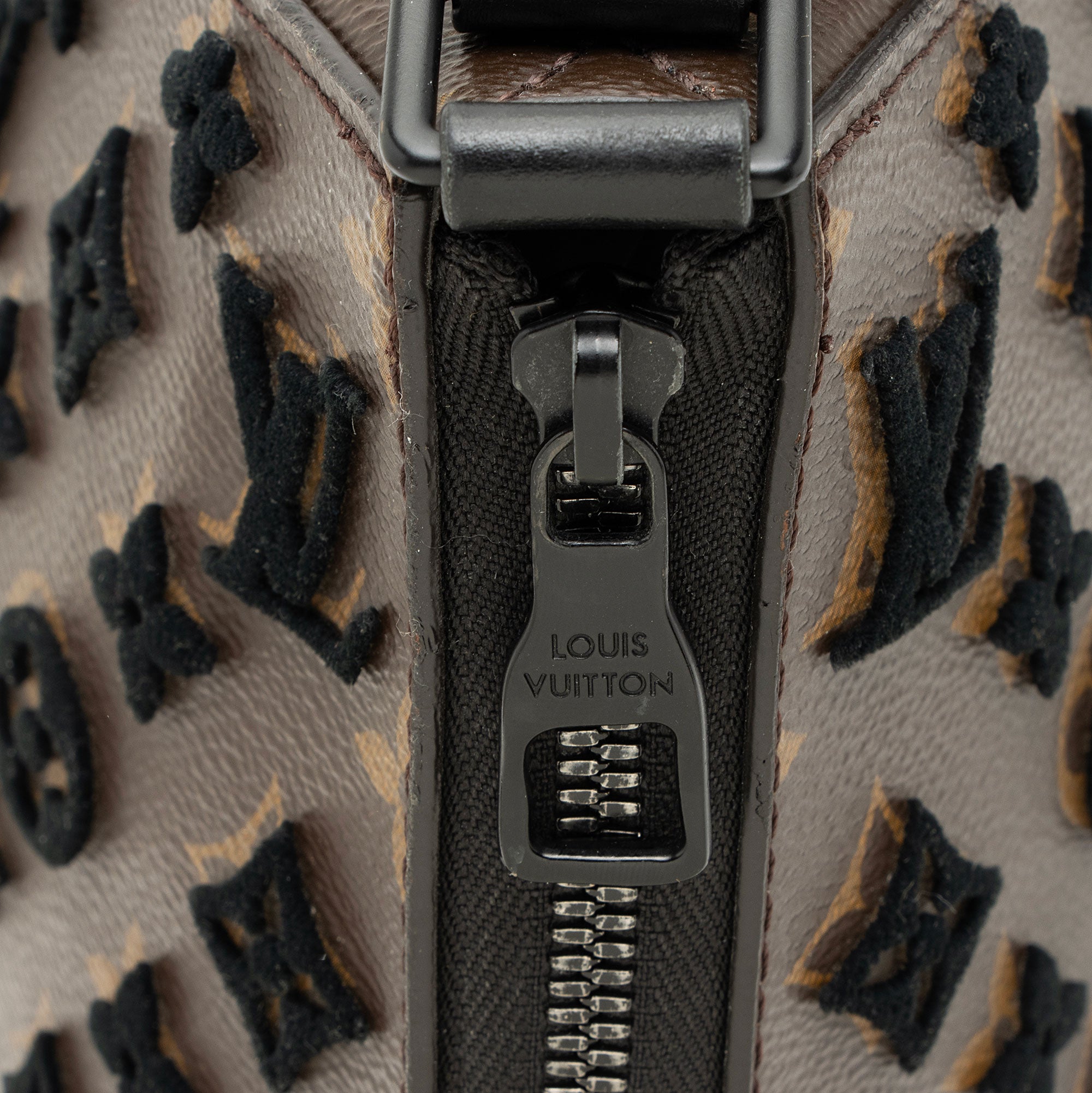 Louis Vuitton Tuffetage Monogram Canvas Triangle Messenger