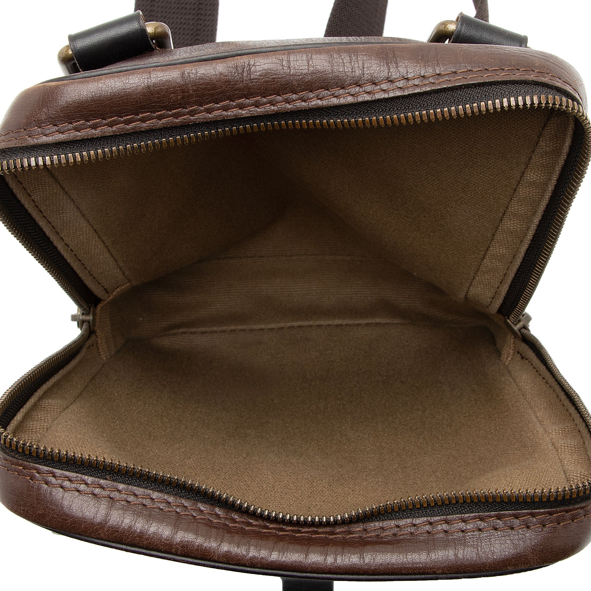 Louis Vuitton Utah Leather Iroquois Small Messenger Bag (SHF-da66x9)