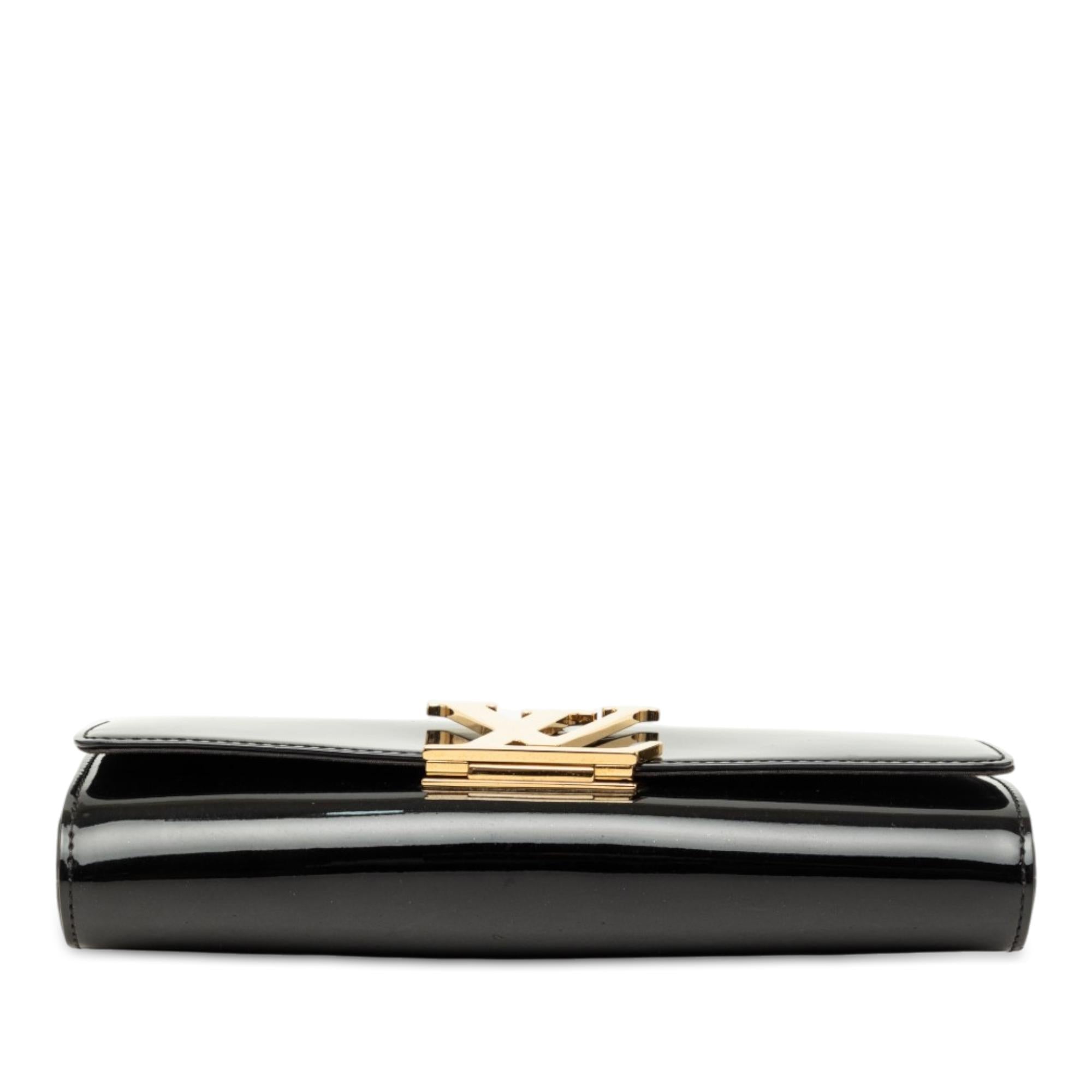 Louis Vuitton Vernis Louise East West Clutch