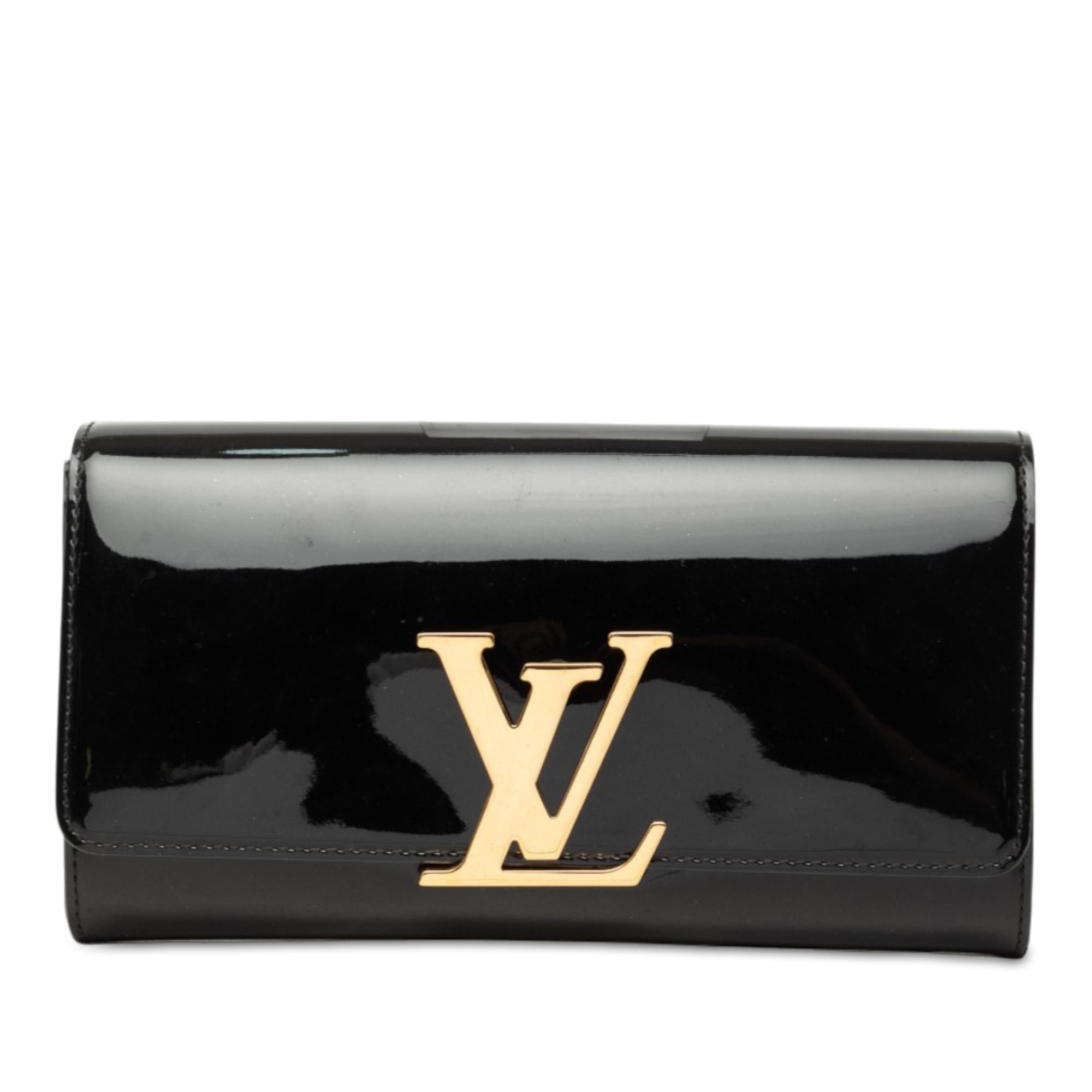 Louis Vuitton Vernis Louise East West Clutch