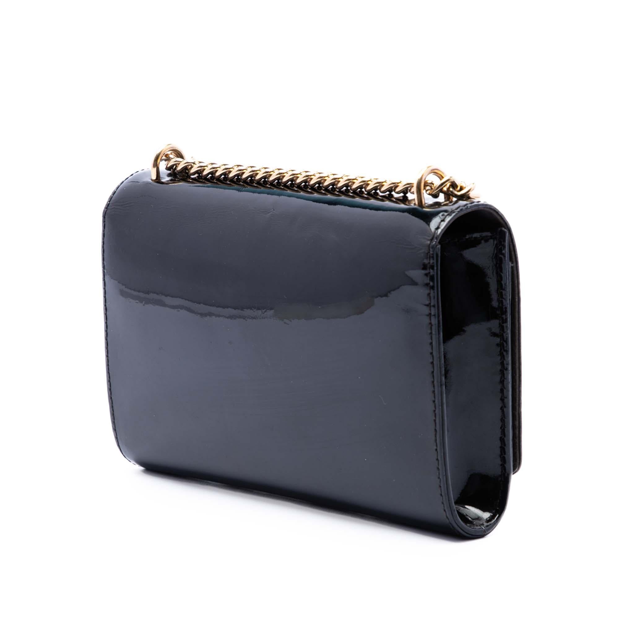 Louis Vuitton Vernis Louise Sliding Chain MM