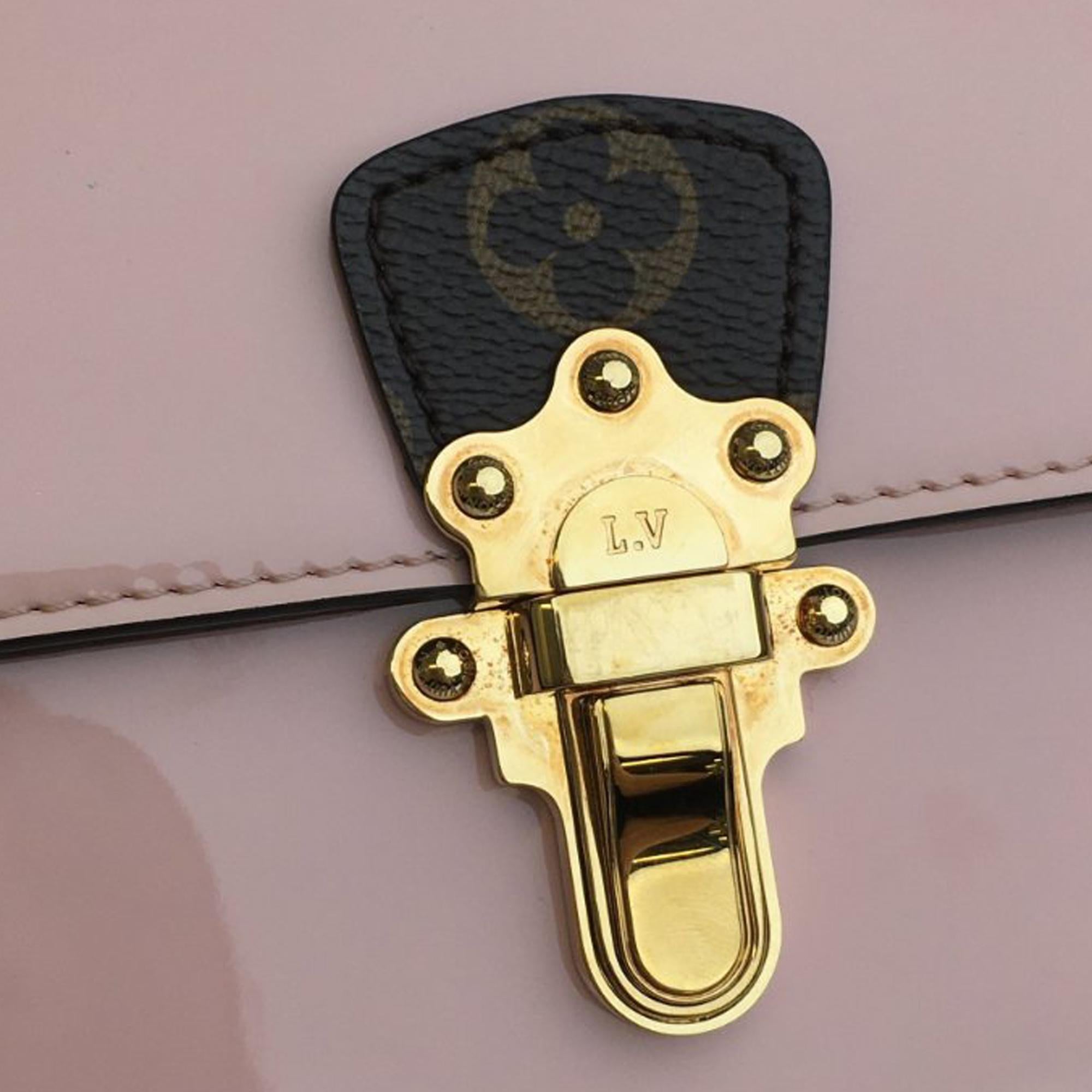 Louis Vuitton Vernis Miroir Cherrywood BB (SHG-mtOOcE)