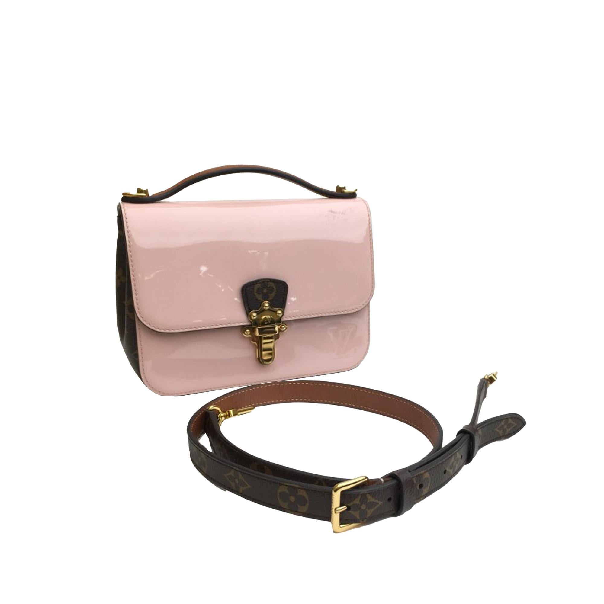 Louis Vuitton Vernis Miroir Cherrywood BB (SHG-mtOOcE)