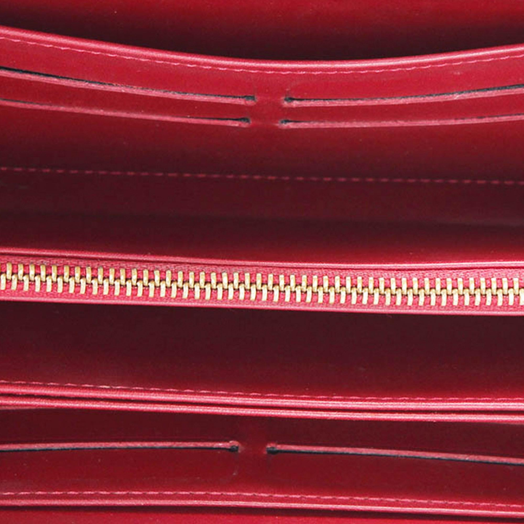 Louis Vuitton Vernis Zippy Long Wallet (SHG-a9Zom8)