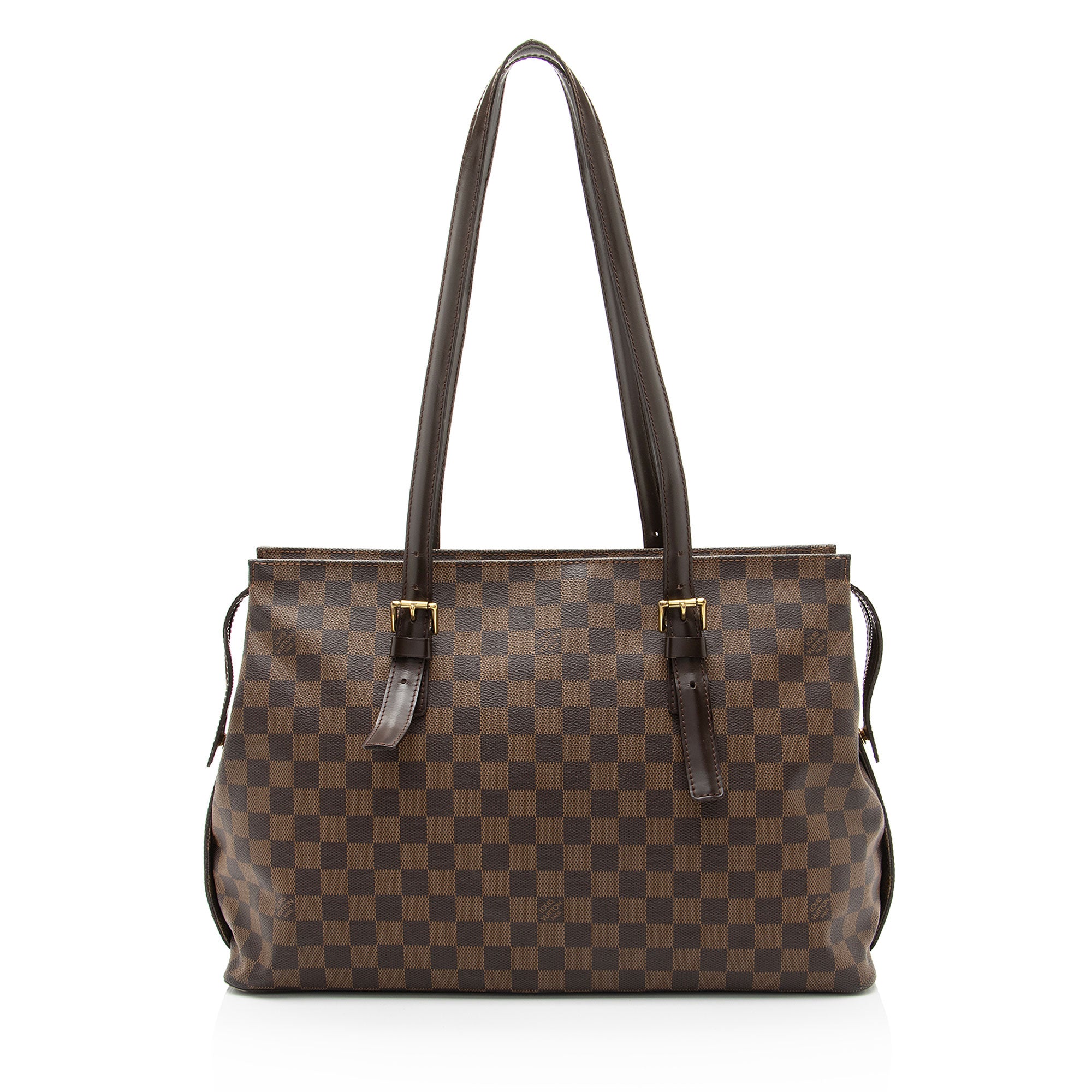 Louis Vuitton Vintage Damier Ebene Chelsea Tote (SHF-Qdf92Y)