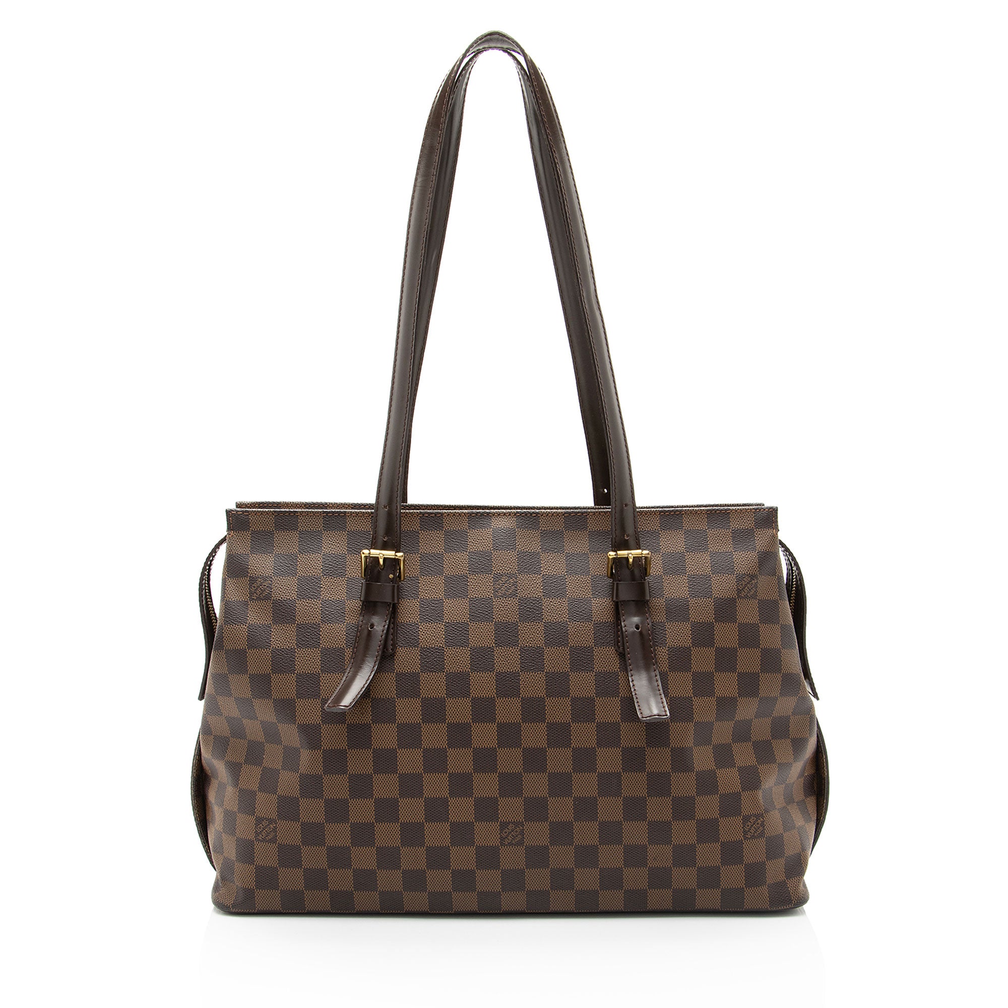 Louis Vuitton Vintage Damier Ebene Chelsea Tote (SHF-Qdf92Y)