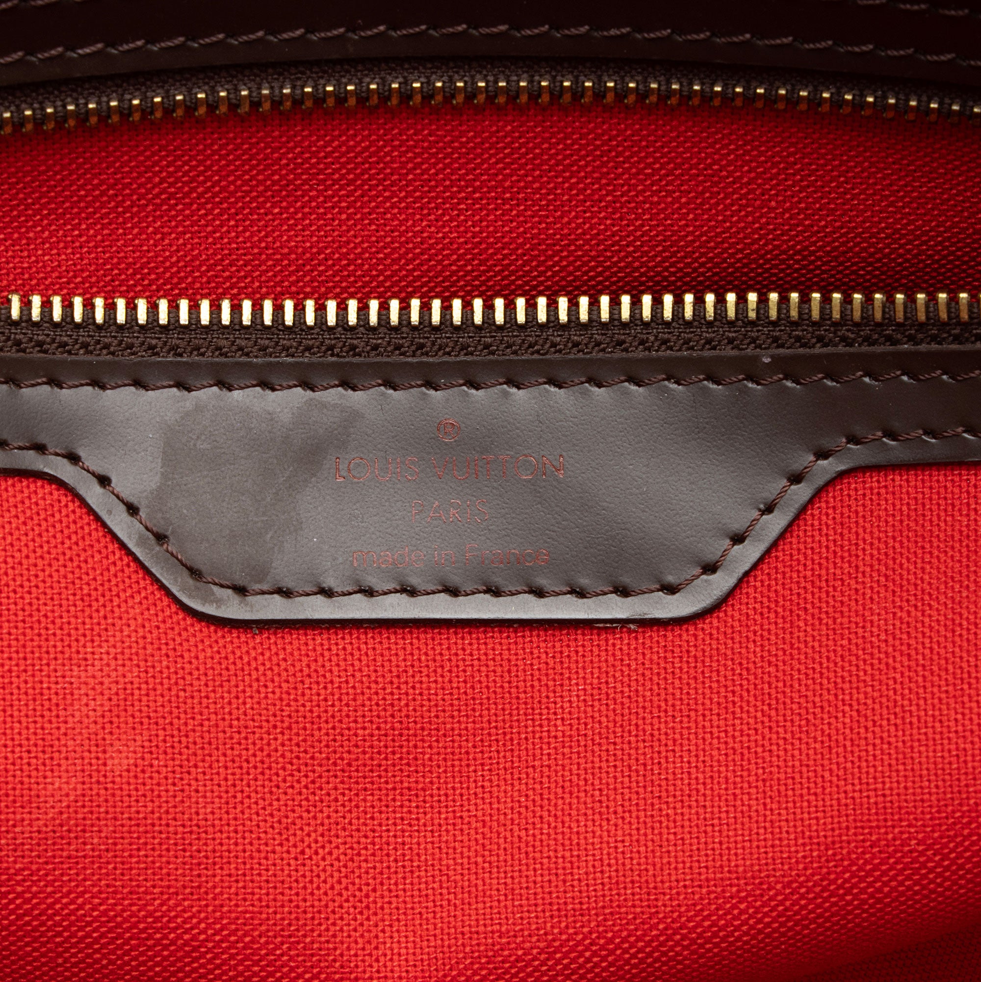 Louis Vuitton Vintage Damier Ebene Chelsea Tote (SHF-Qdf92Y)