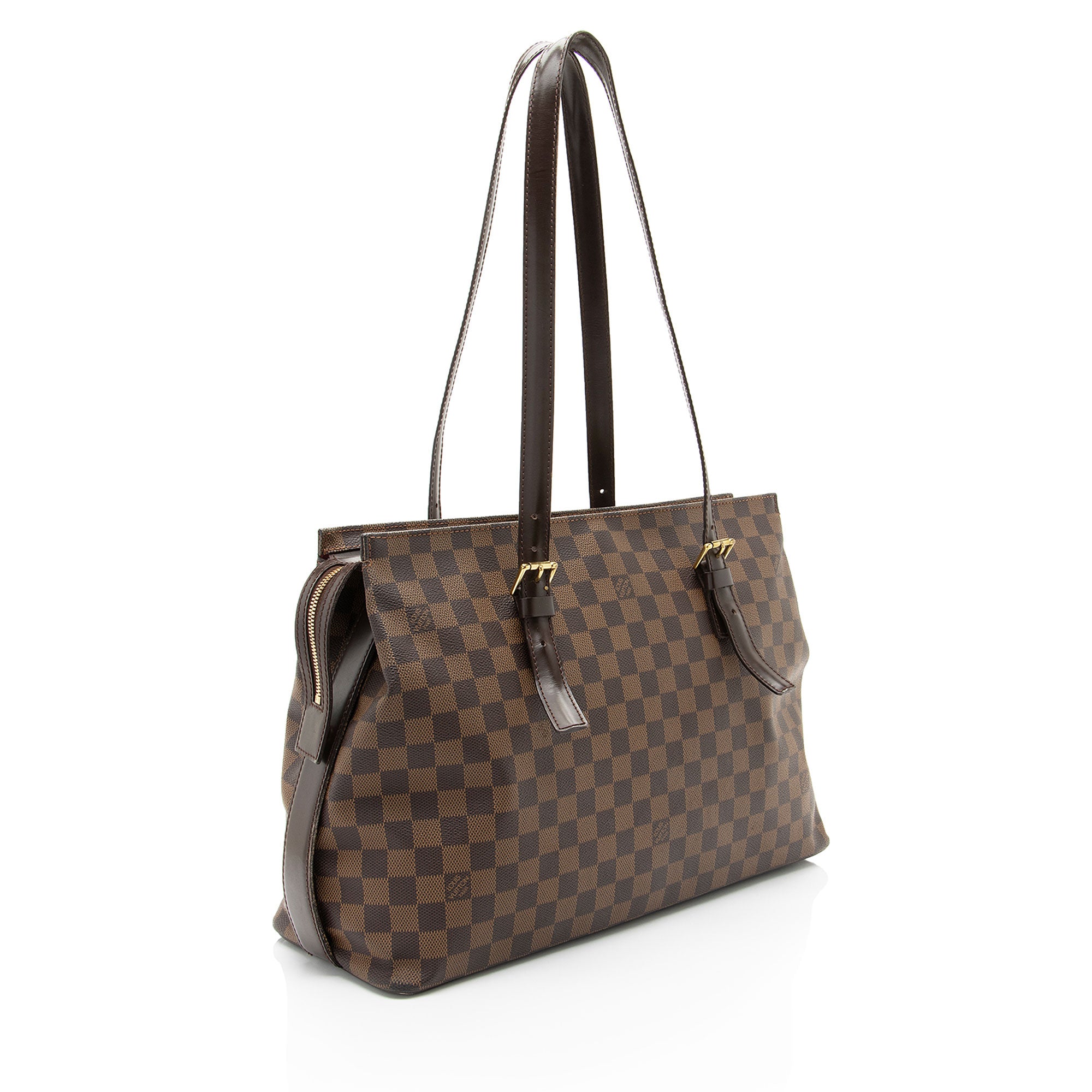 Louis Vuitton Vintage Damier Ebene Chelsea Tote (SHF-Qdf92Y)