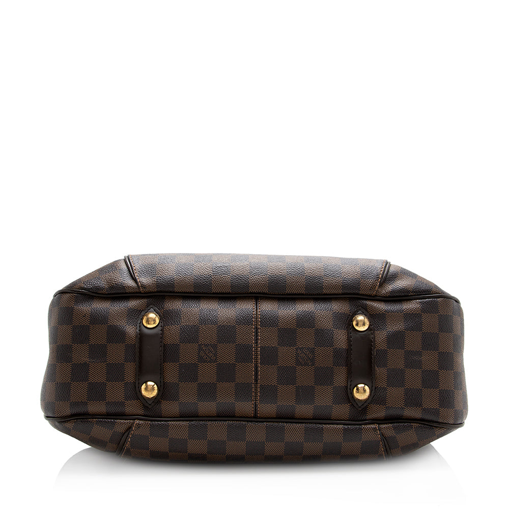 Louis Vuitton Vintage Damier Ebene Galliera PM Shoulder Bag (SHF-21147)