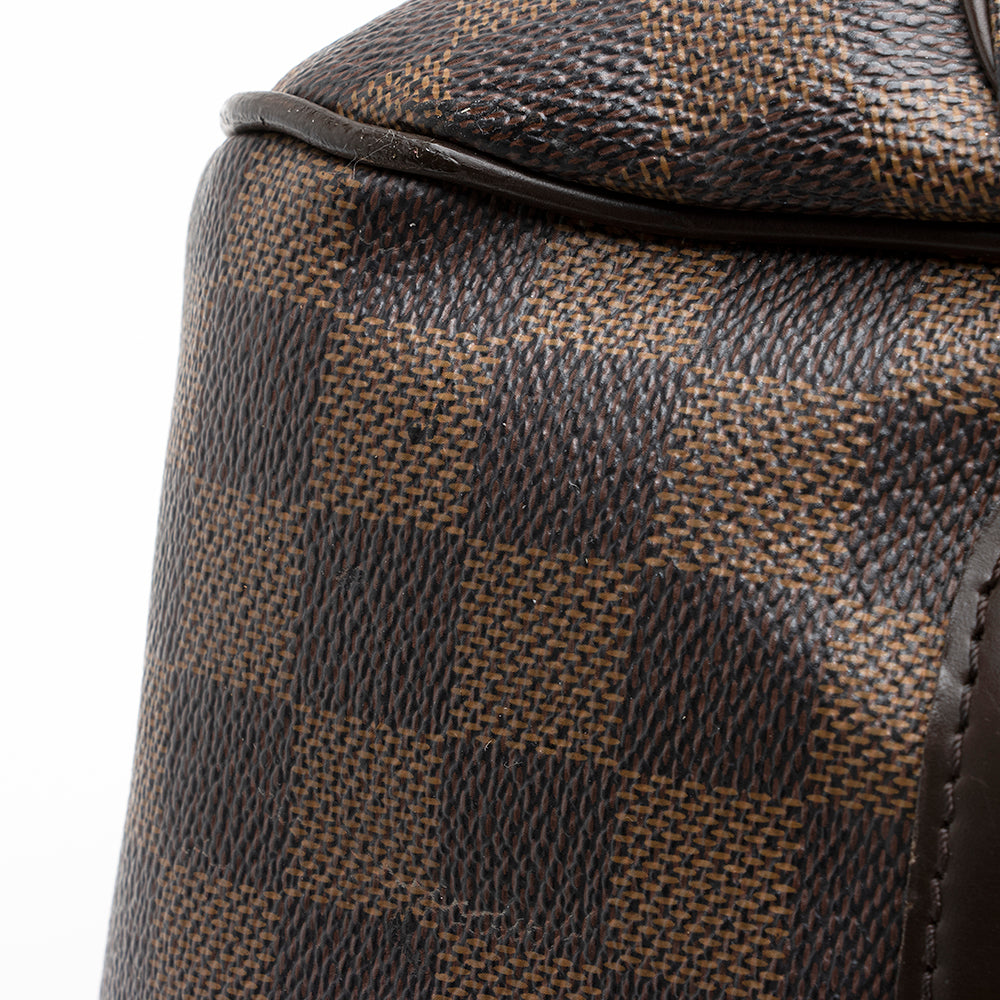 Louis Vuitton Vintage Damier Ebene Galliera PM Shoulder Bag (SHF-21147)