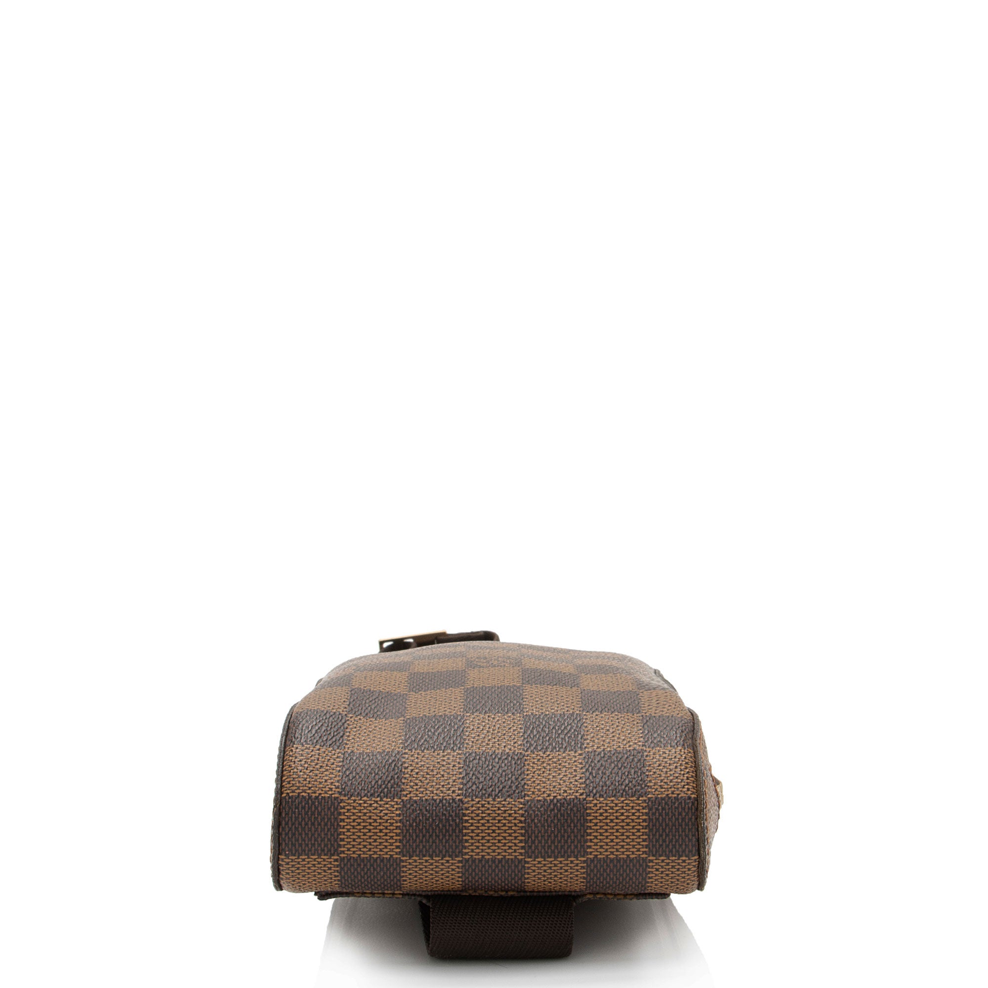 Louis Vuitton Vintage Damier Ebene Geronimos Sling Bag (SHF-IWcx8E)
