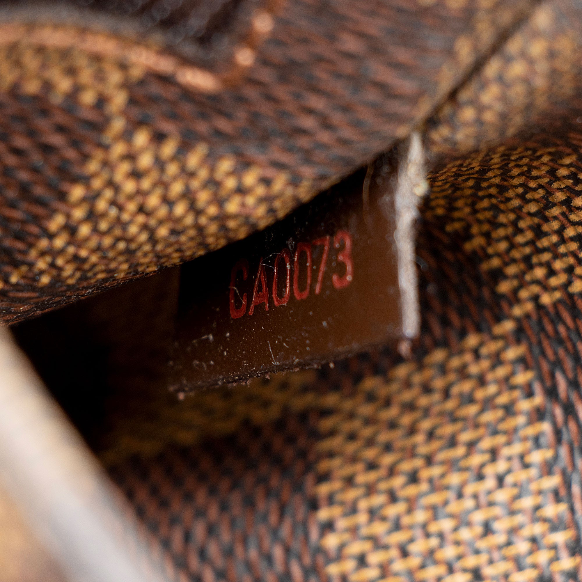 Louis Vuitton Vintage Damier Ebene Geronimos Sling Bag