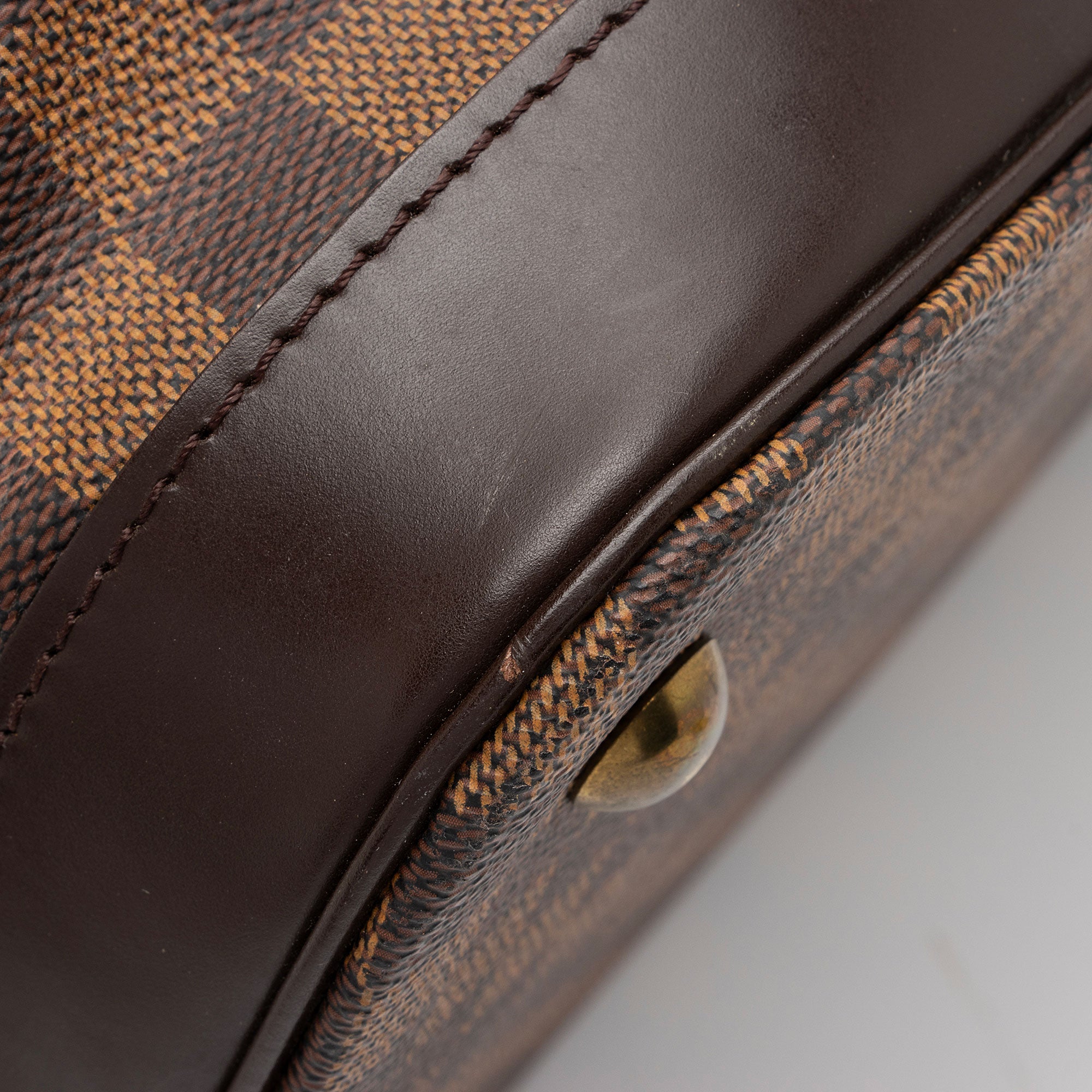 Louis Vuitton Vintage Damier Ebene Grimaud Travel Bag (SHF-va4vLz)