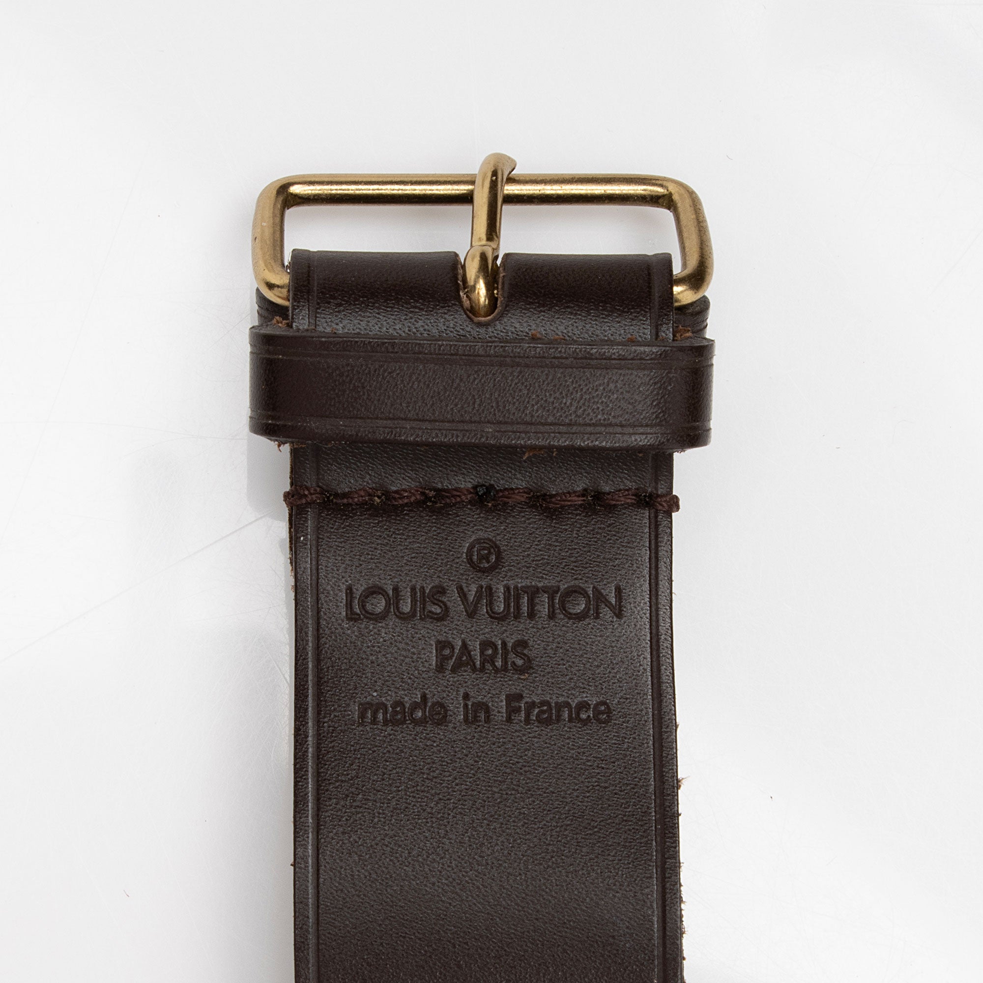 Louis Vuitton Vintage Damier Ebene Grimaud Travel Bag (SHF-va4vLz)
