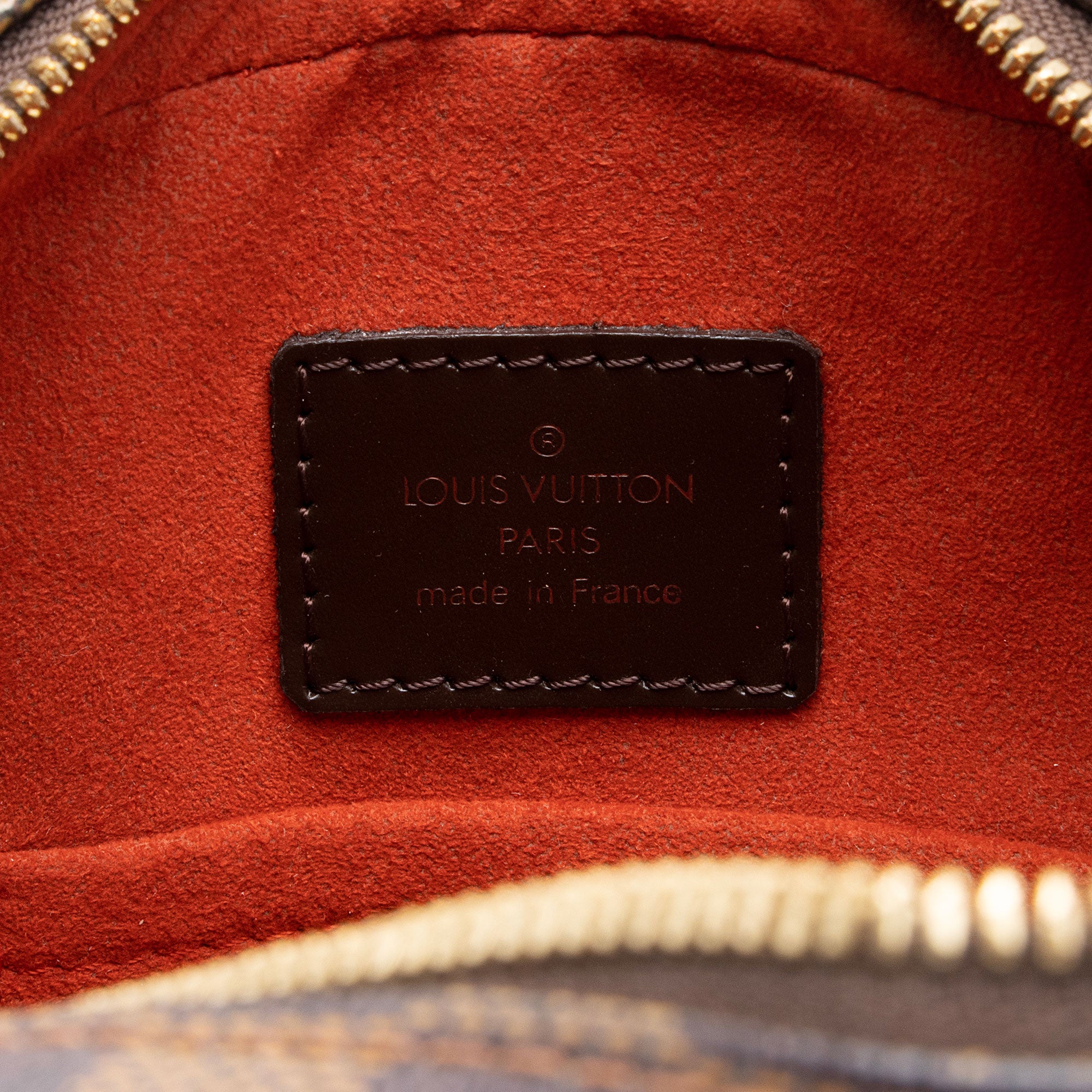 Louis Vuitton Vintage Damier Ebene Ipanema GM Shoulder Bag (SHF-eahSM4)